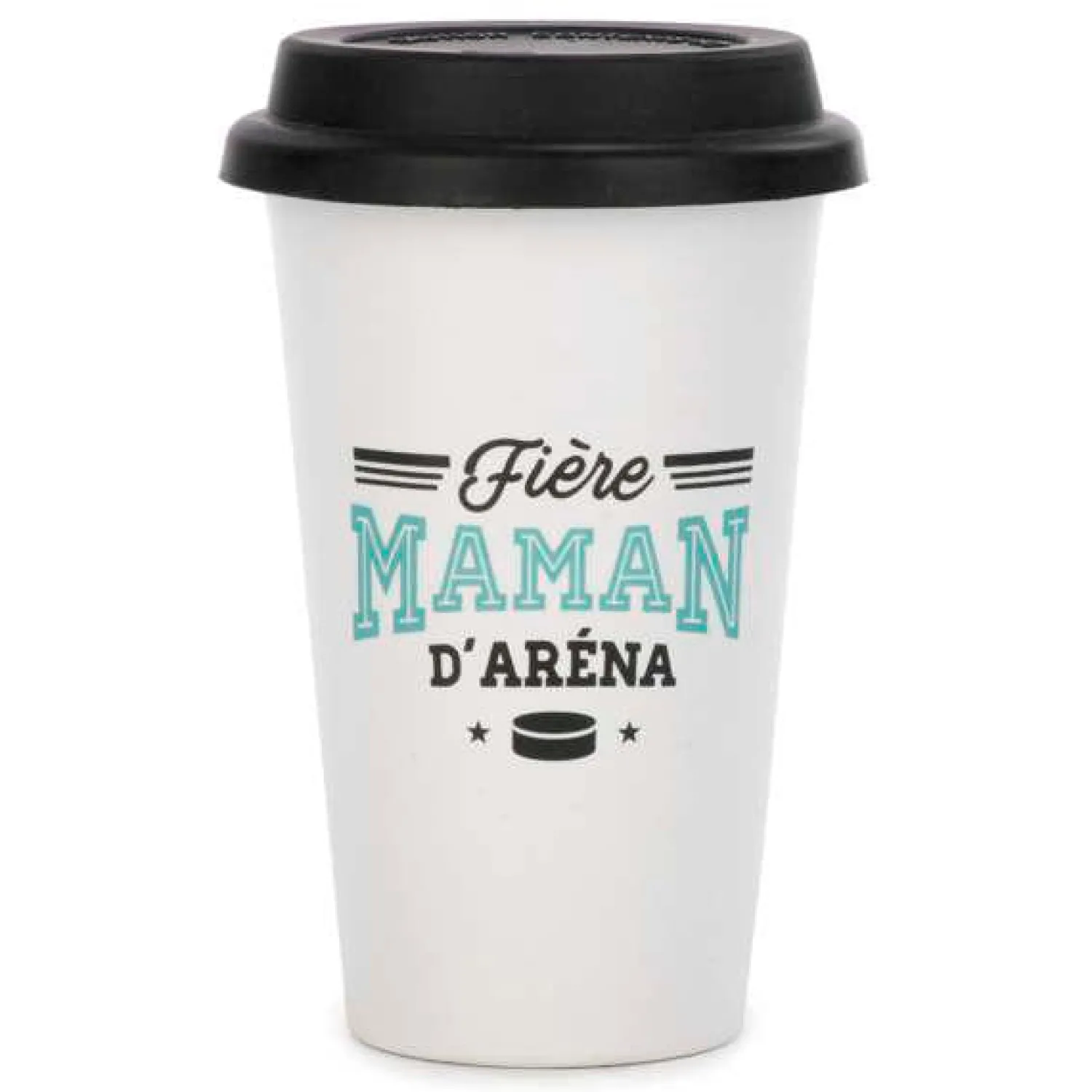 Ma Caféine Ceramic Mugs | Message Mugs>Arena Proud Mom Takeaway Cup