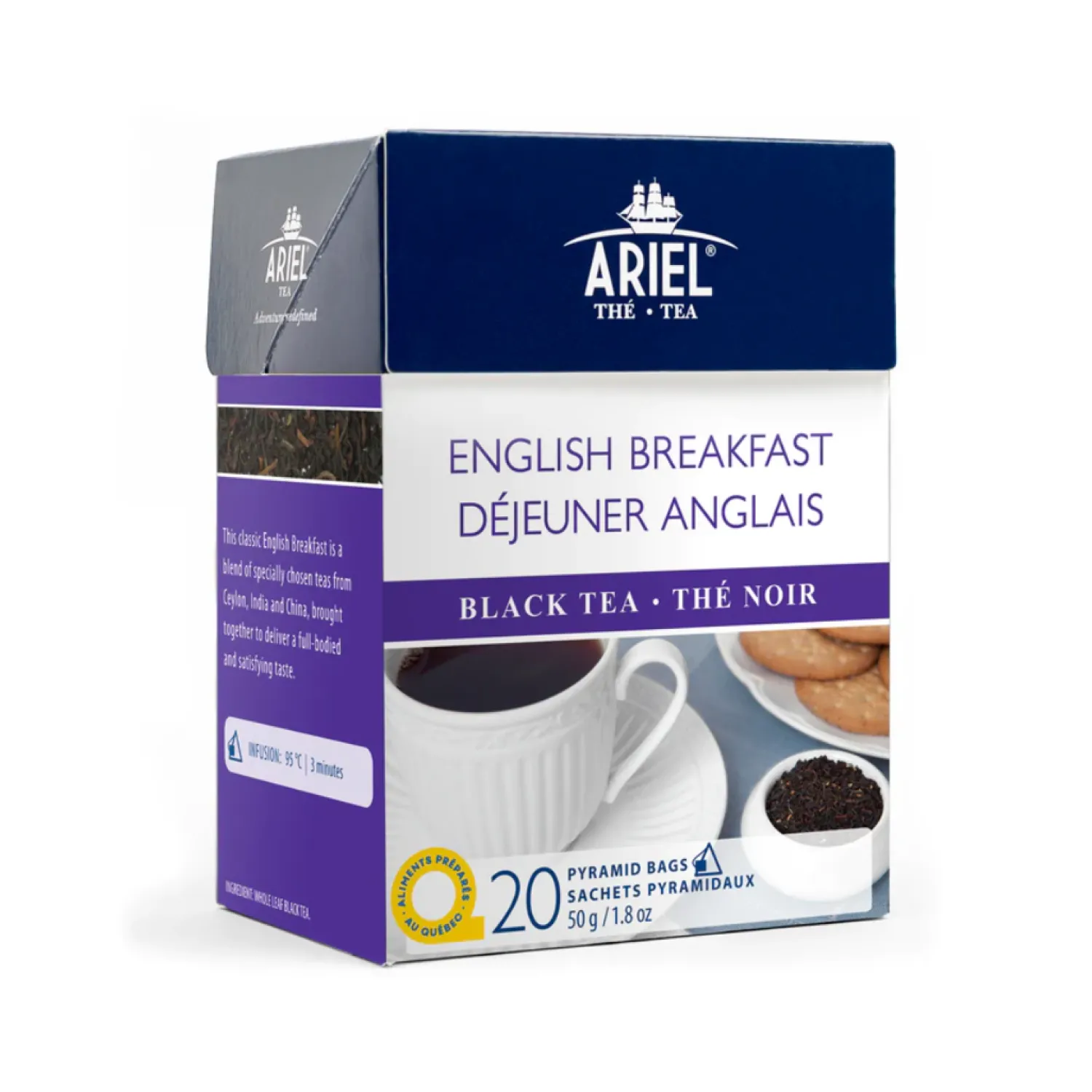 Ma Caféine Black Teas | In Bag>Ariel | English Breakfast Black Tea - 20 bags