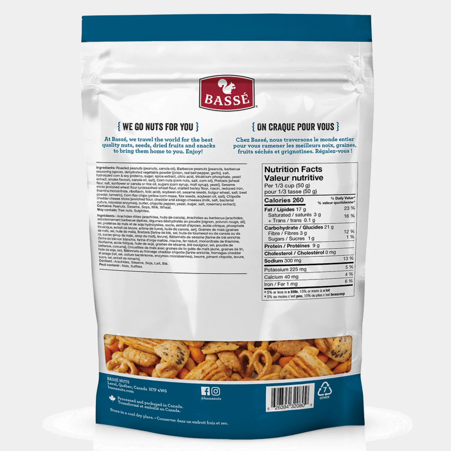 Ma Caféine Food & Snacks | Quebec Products>Basse | Ultimate Bar Mix - 550 gr