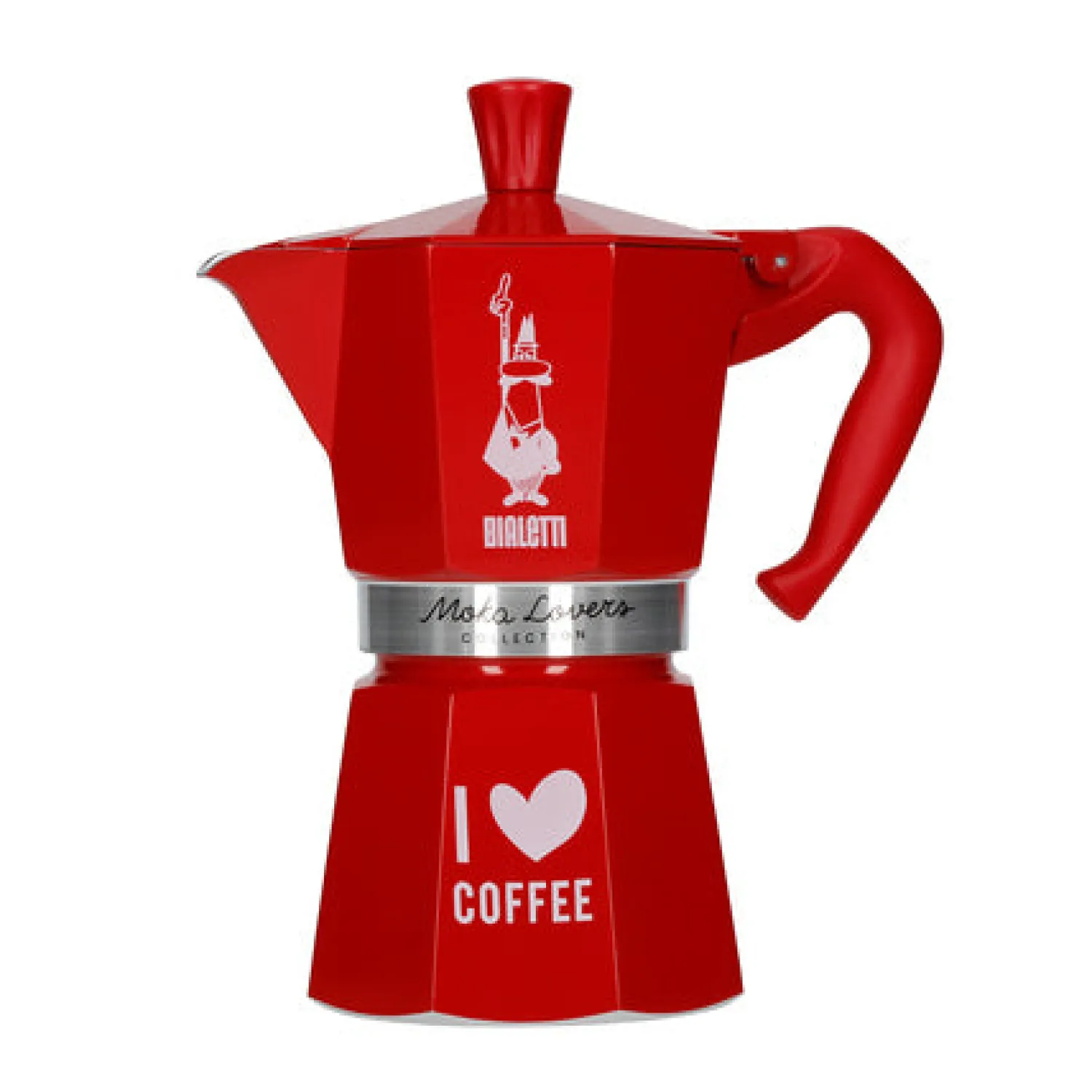 Ma Caféine Italian Percolator>Bialetti | Moka Express 6 cups I Love Coffee - 270 ml