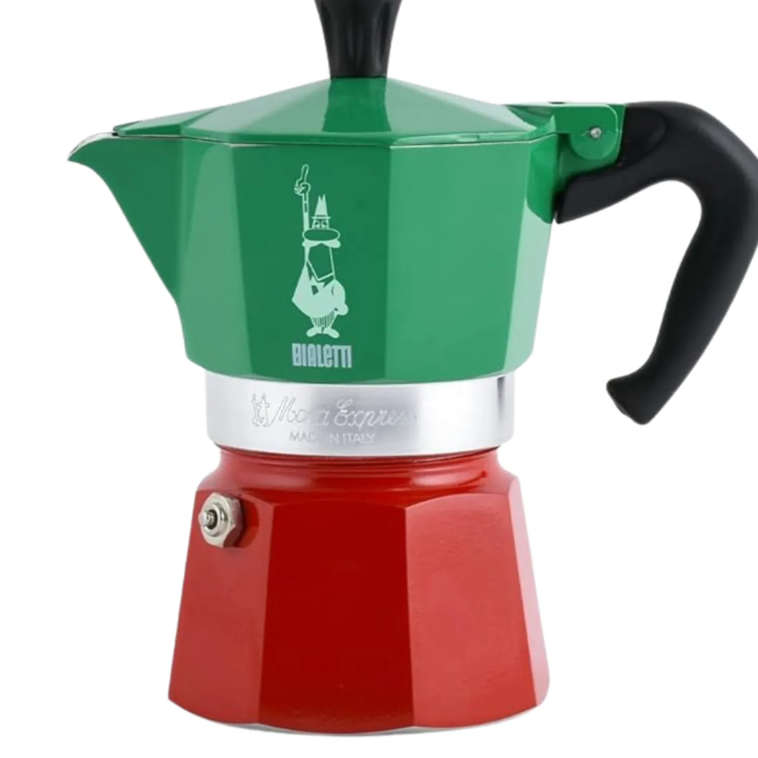 Ma Caféine Italian Percolator>Bialetti | Moka Express 6 tasses - Tricolor - 270ml