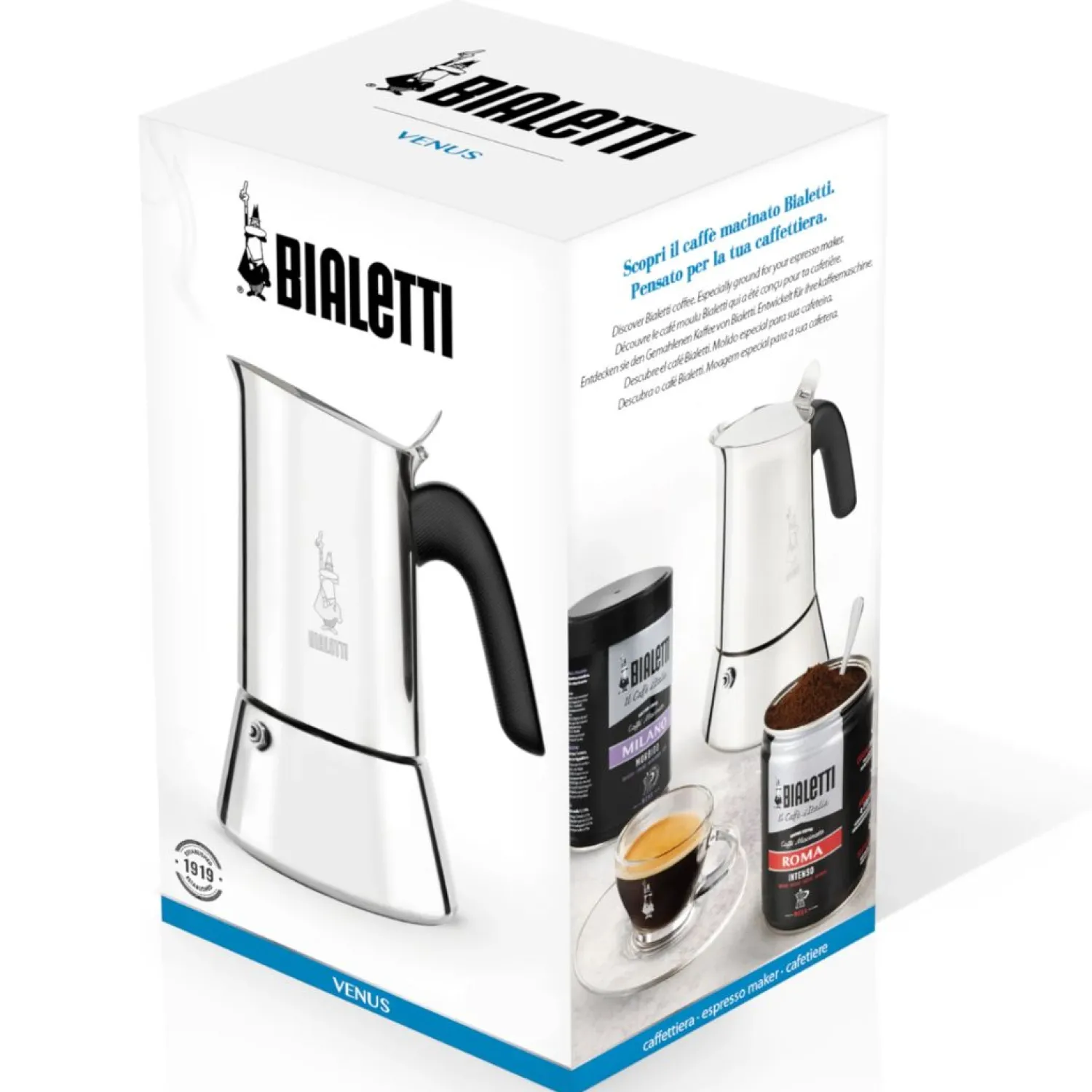 Ma Caféine Italian Percolator>Bialetti | Venus Italian coffee maker 6 cups - 235ml