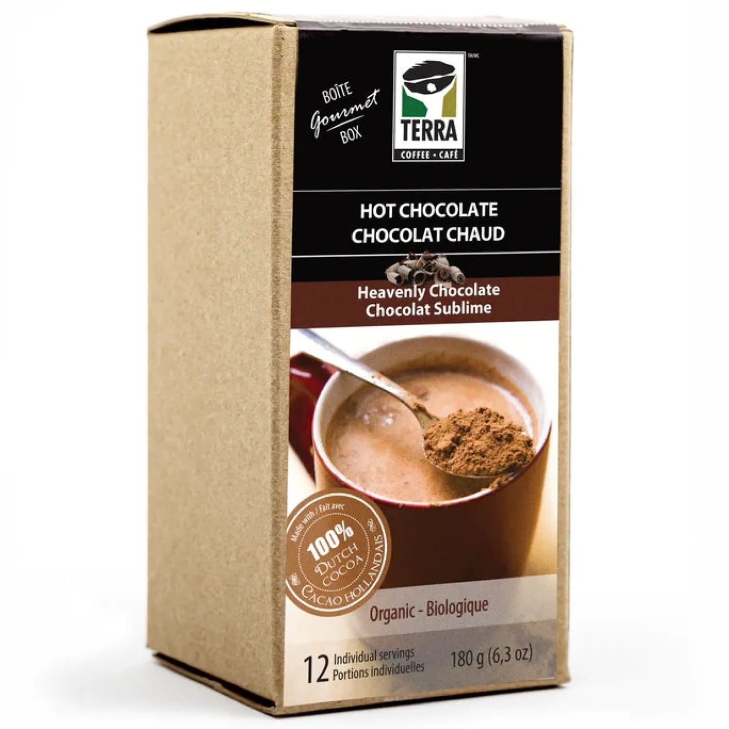 Ma Caféine Hot Chocolates | Chocolate>Box of Sublime organic hot chocolates - 12 sachets