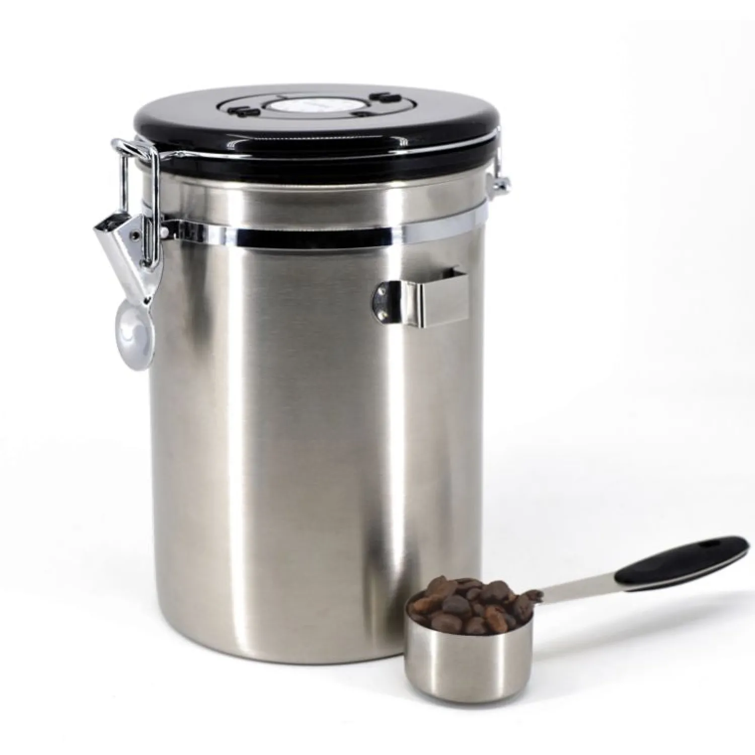 Ma Caféine Preservation | Preservation>Café Culture | Airtight coffee storage container 1.9 liters with spoon