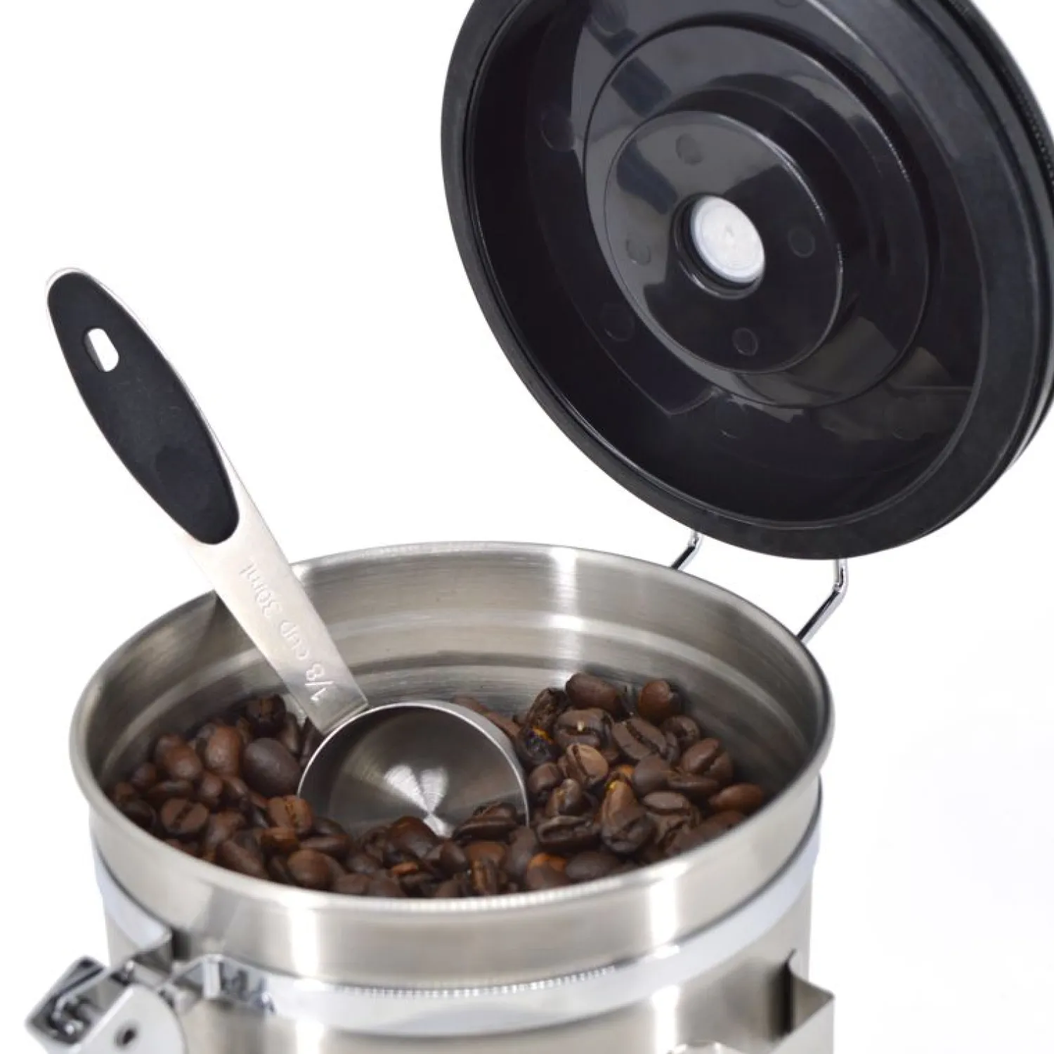 Ma Caféine Preservation | Preservation>Café Culture | Airtight coffee storage container 1.9 liters with spoon