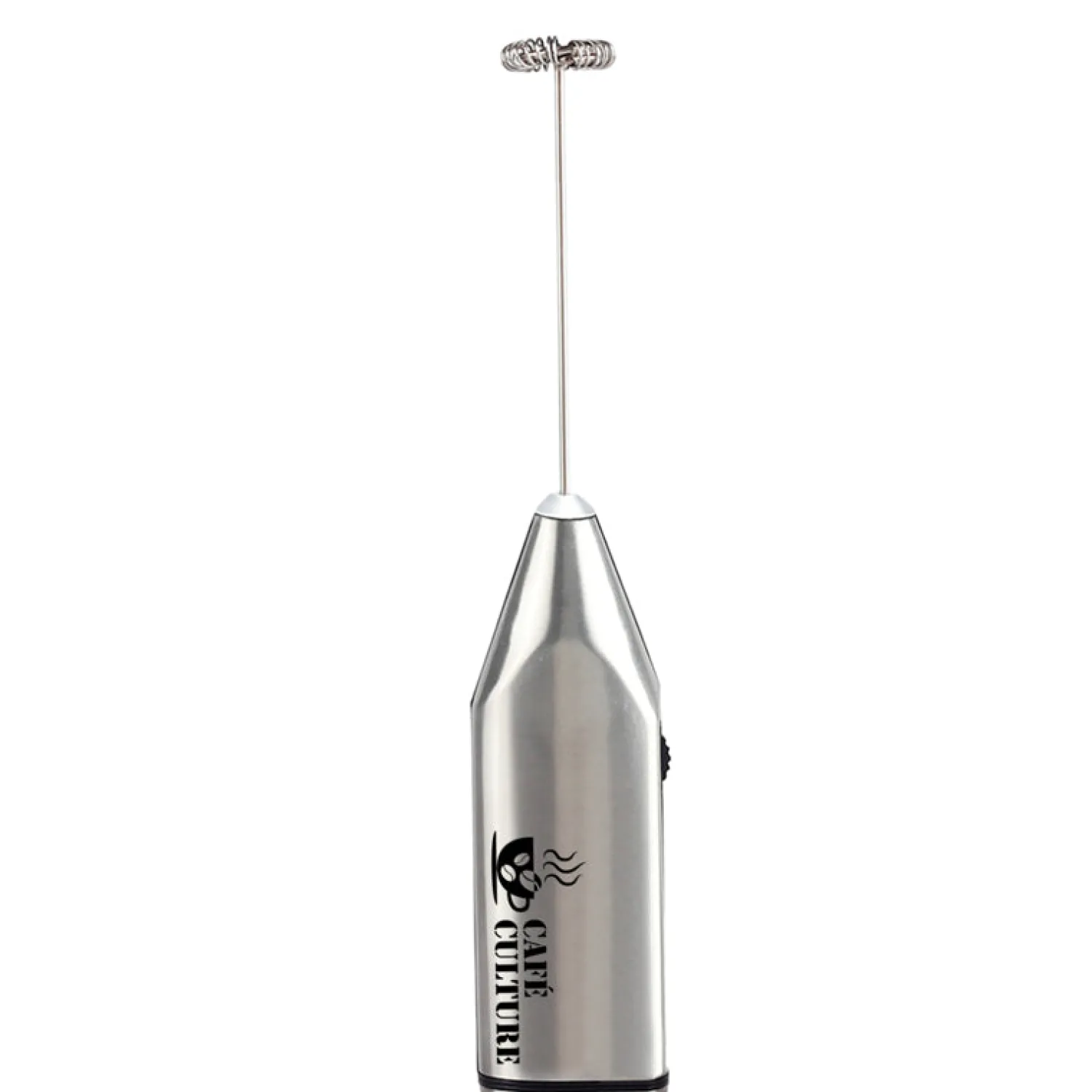 Ma Caféine Milk Frother>Café Culture | Chrome electronic manual milk frother