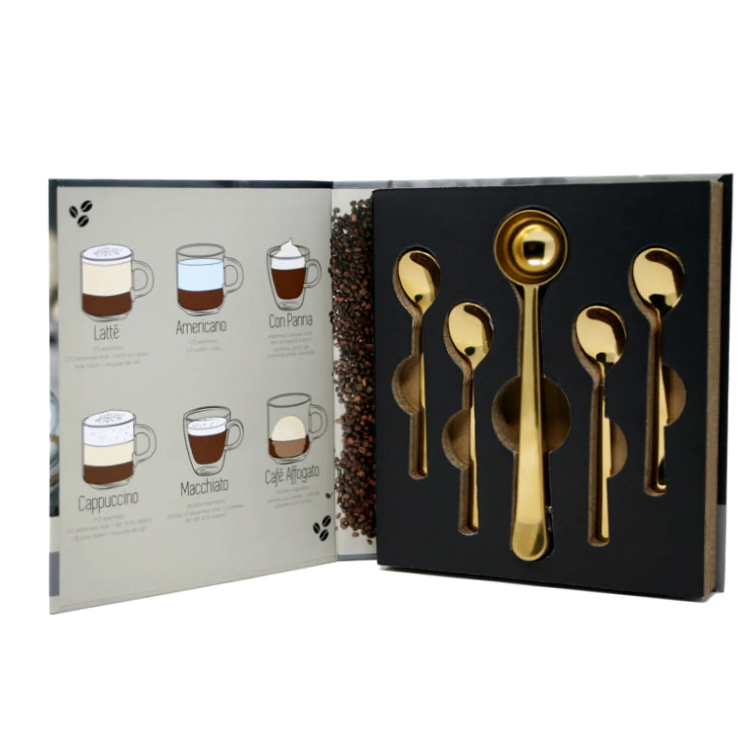 Ma Caféine Hostess Gifts | Barista Tools>Café Culture | Espresso spoon set