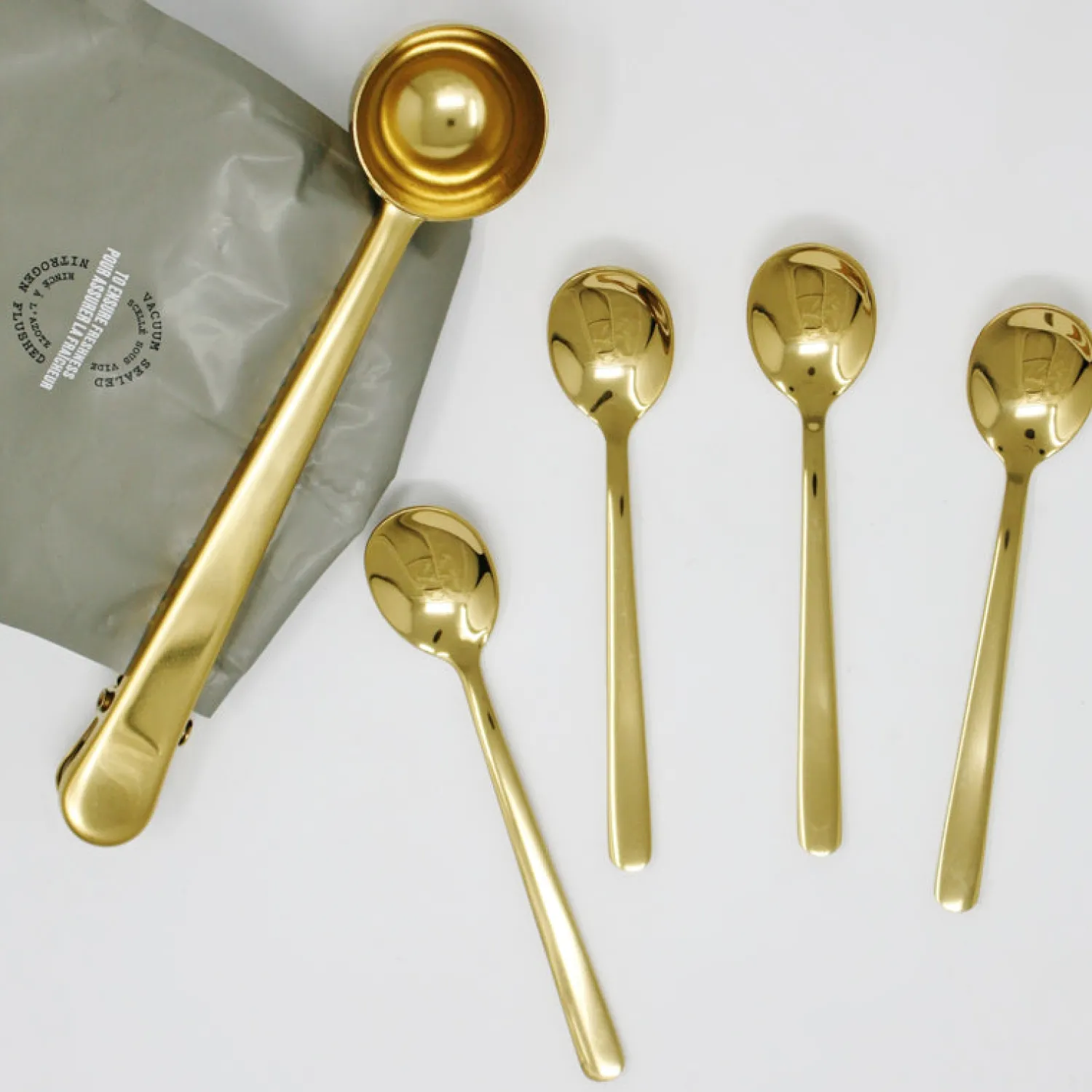 Ma Caféine Hostess Gifts | Barista Tools>Café Culture | Espresso spoon set