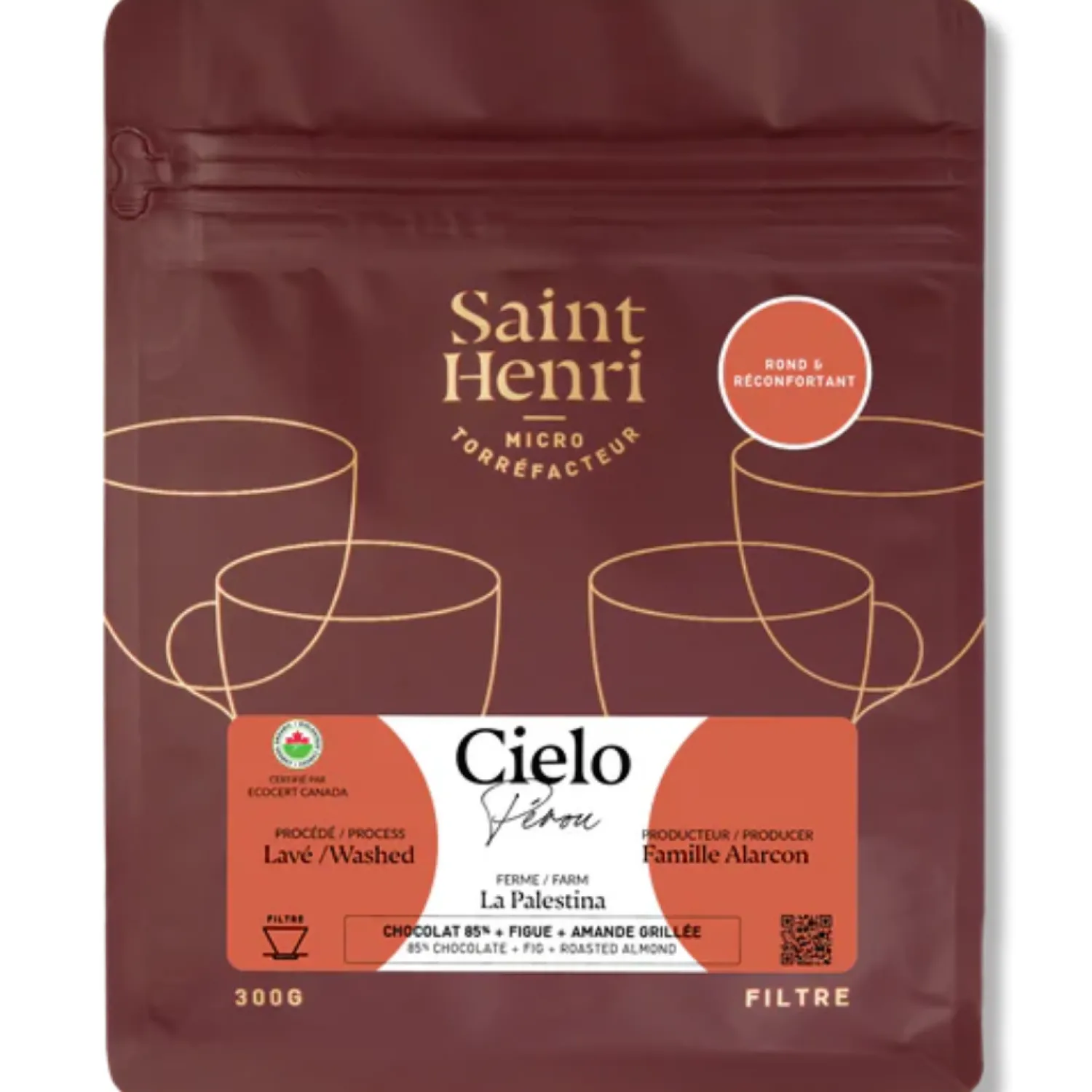Ma Caféine St Henri Coffee | Coffee Beans>Café Saint-Henri | Cielo, Filter - 300g