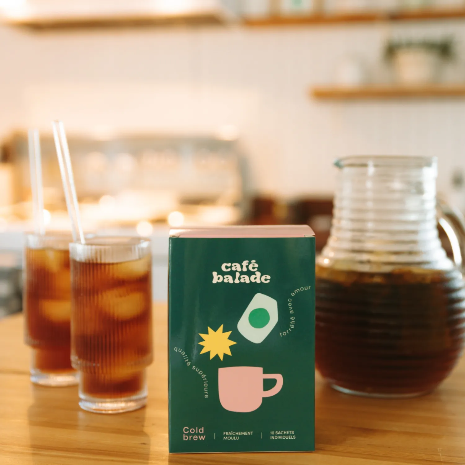 Ma Caféine Cafe Walk | Cold Brew>Café Walk | Box of cold brew sachets - End of session