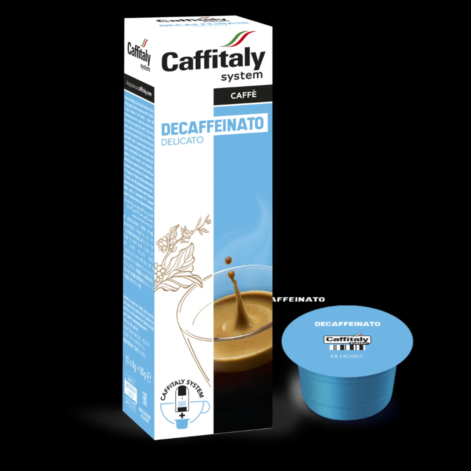 Ma Caféine Decaffeinated | Caffitaly Capsules>Caffitaly | Décaf Delicato