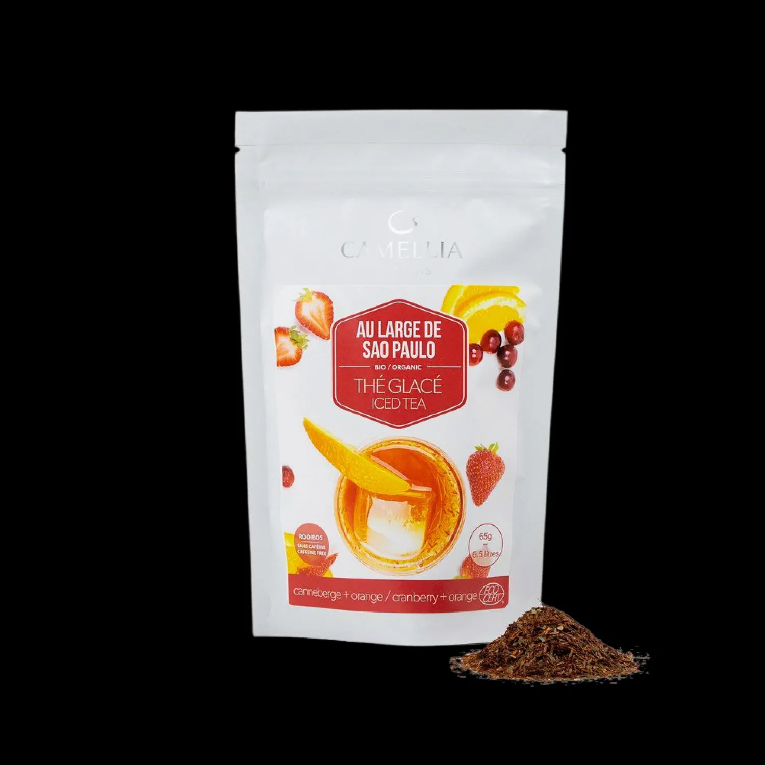 Ma Caféine Iced Teas | In Bulk>Camellia Sinensis | Au Large de Sao Paulo organic iced tea 65g