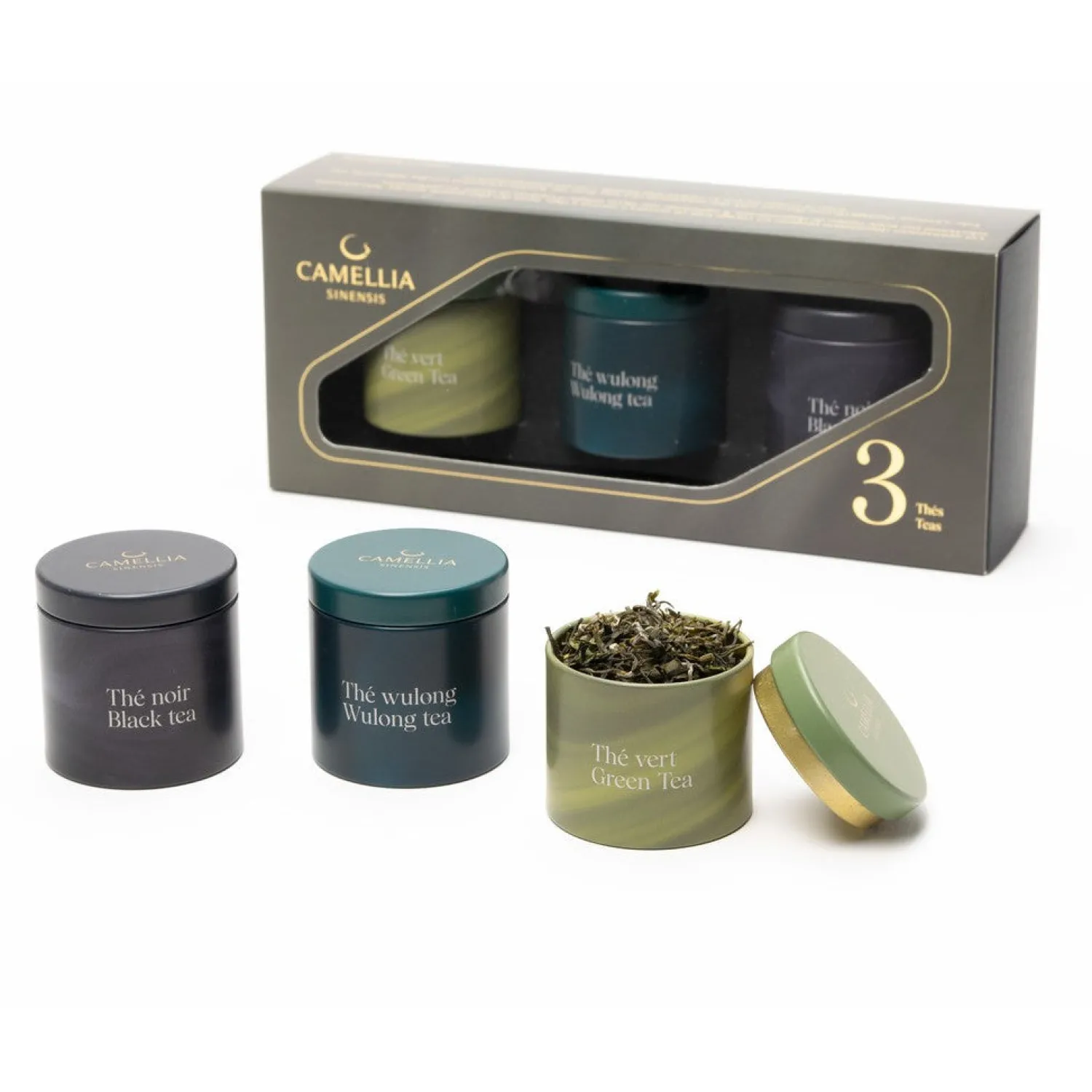 Ma Caféine Hostess Gifts | Green Teas>Camellia Sinensis | Discovery assortment 3 boxes