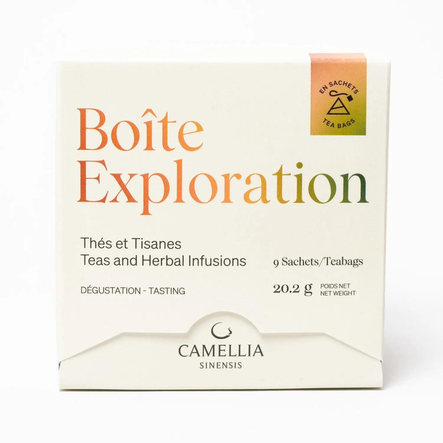 Ma Caféine Hostess Gifts | In Bag>Camellia Sinensis | Exploration box of 9 tea and herbal tea bags