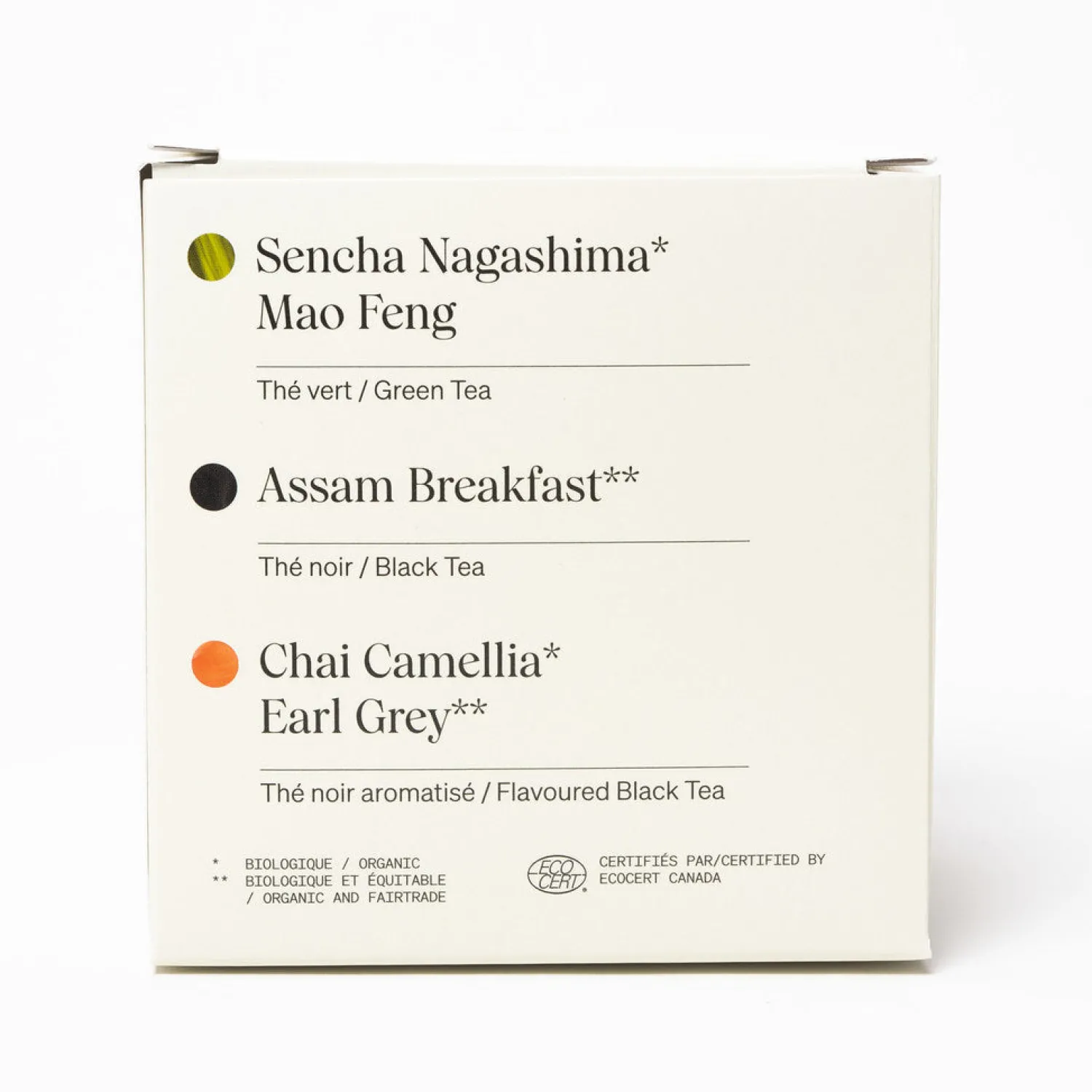 Ma Caféine Hostess Gifts | In Bag>Camellia Sinensis | Exploration box of 9 tea and herbal tea bags