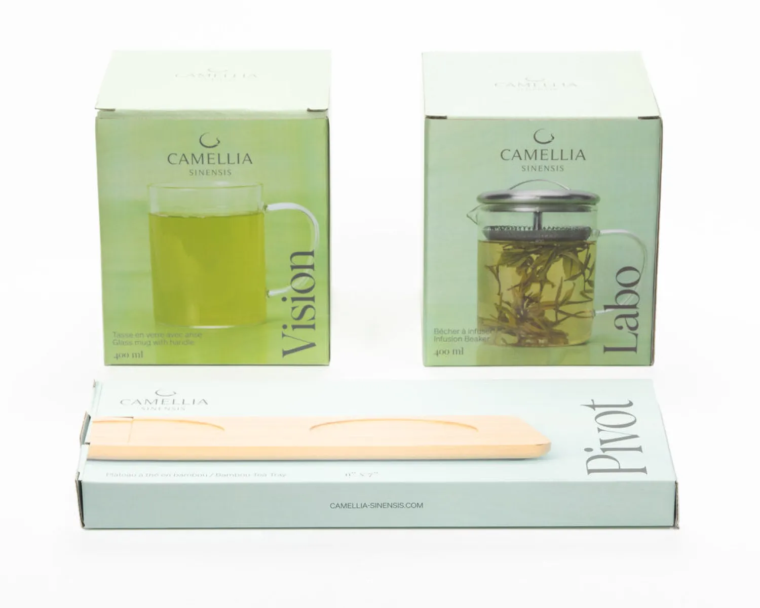 Ma Caféine Hostess Gifts | Bamboo Products>Camellia Sinensis | Infusion beaker set