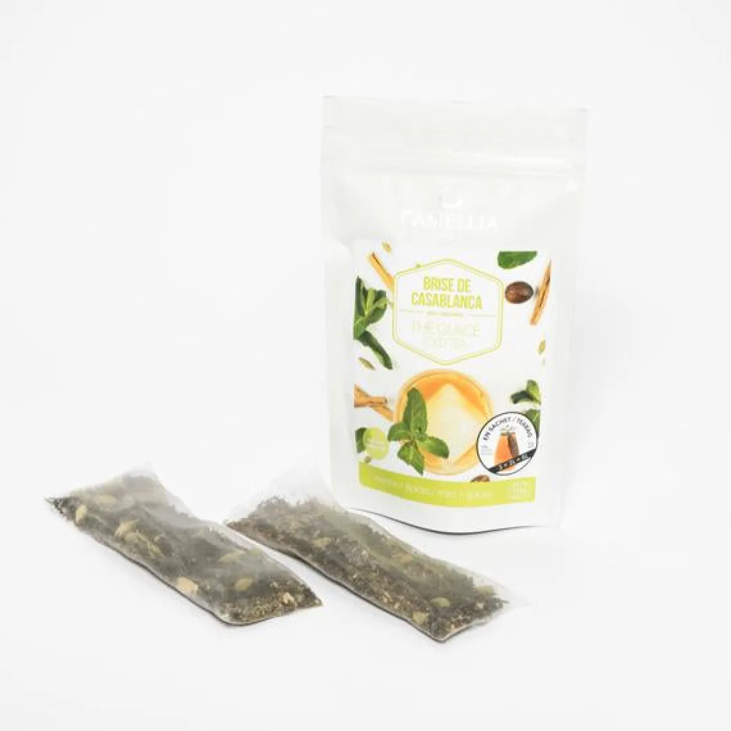 Ma Caféine Iced Teas | In Bag>Camellia Sinensis | Organic Casablanca Brise Iced Tea - 25 servings of 2 Liters