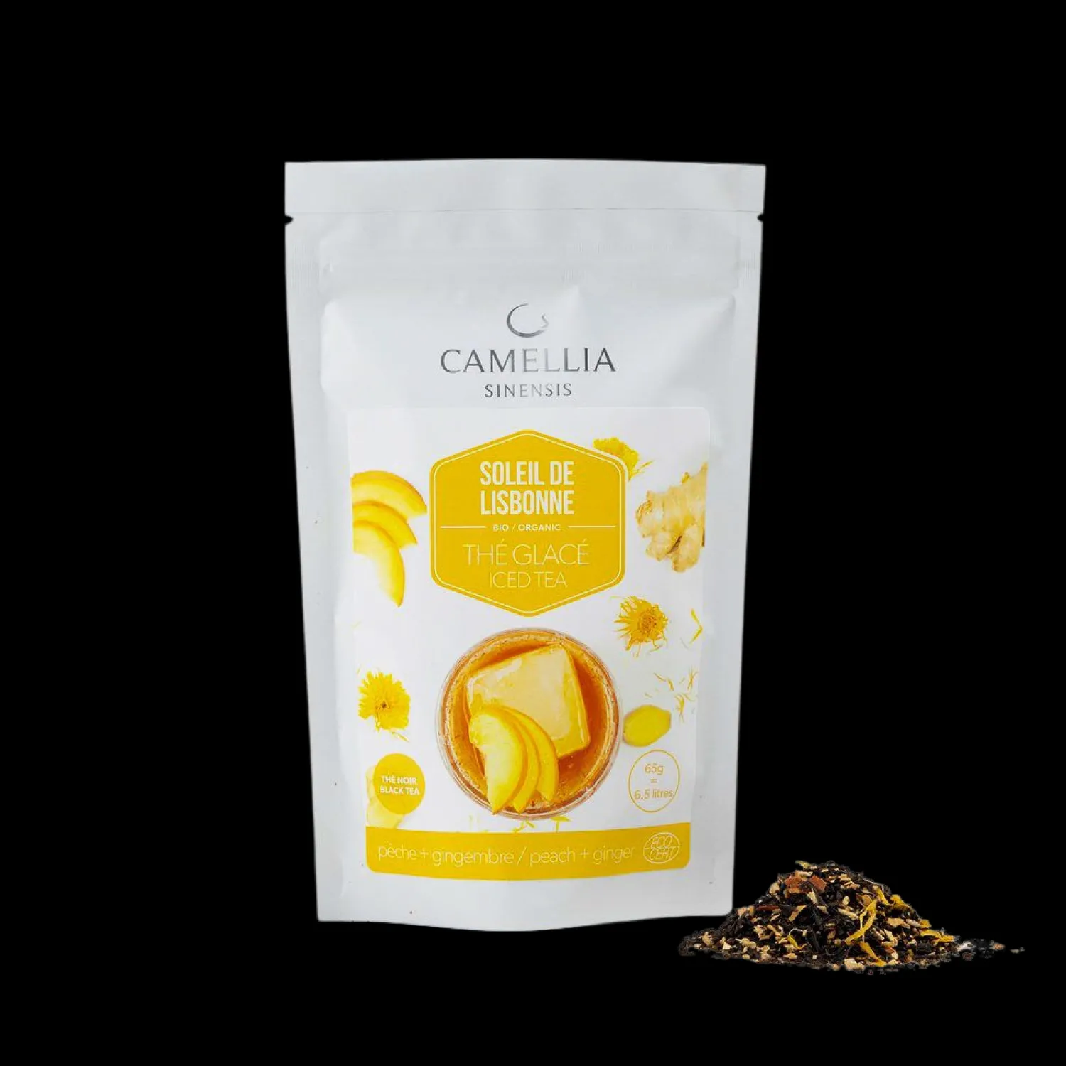 Ma Caféine Iced Teas | Black Teas>Camellia Sinensis | Organic Lisbon Sun Iced Tea 65gr