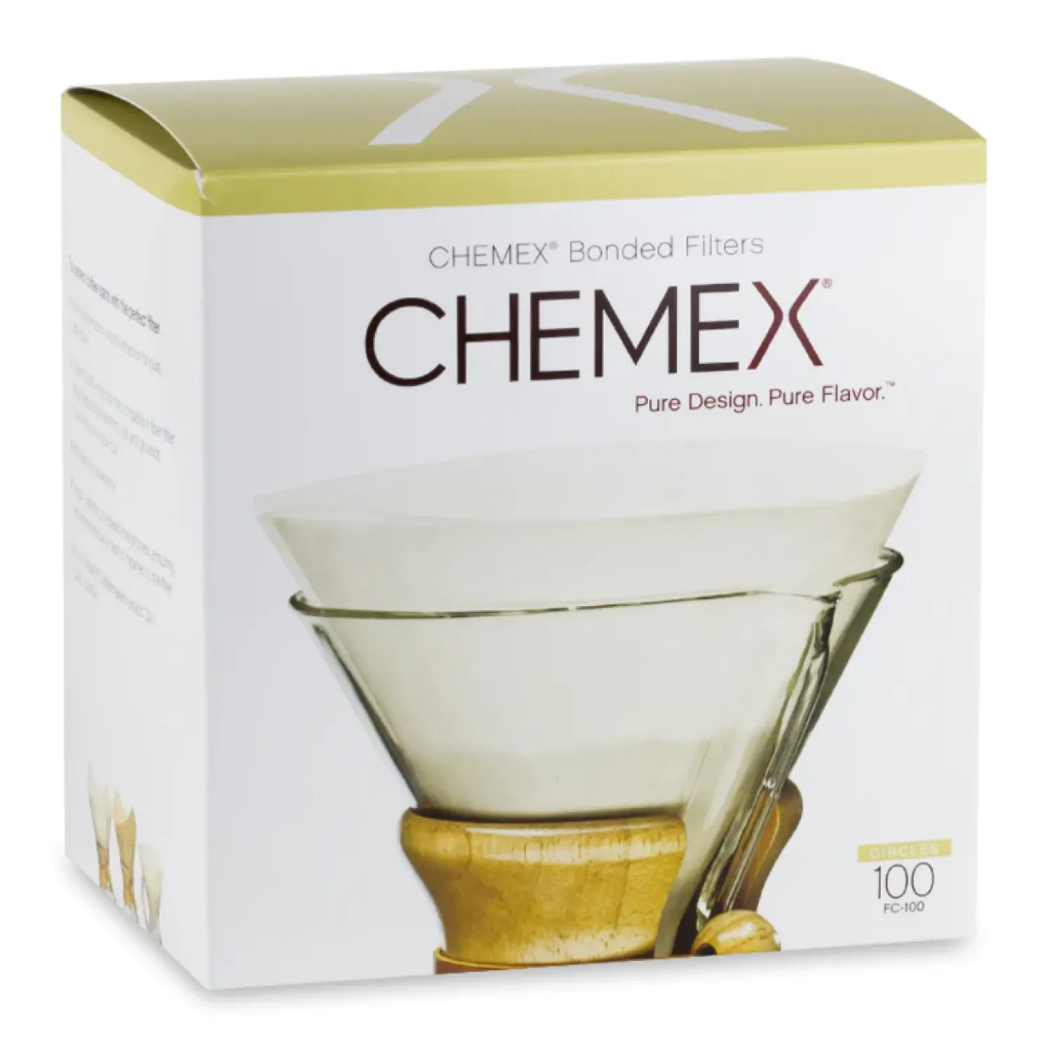 Ma Caféine Machine Maintenance | Manual Infusions>Chemex | Round filters for Chemex® 6 cups
