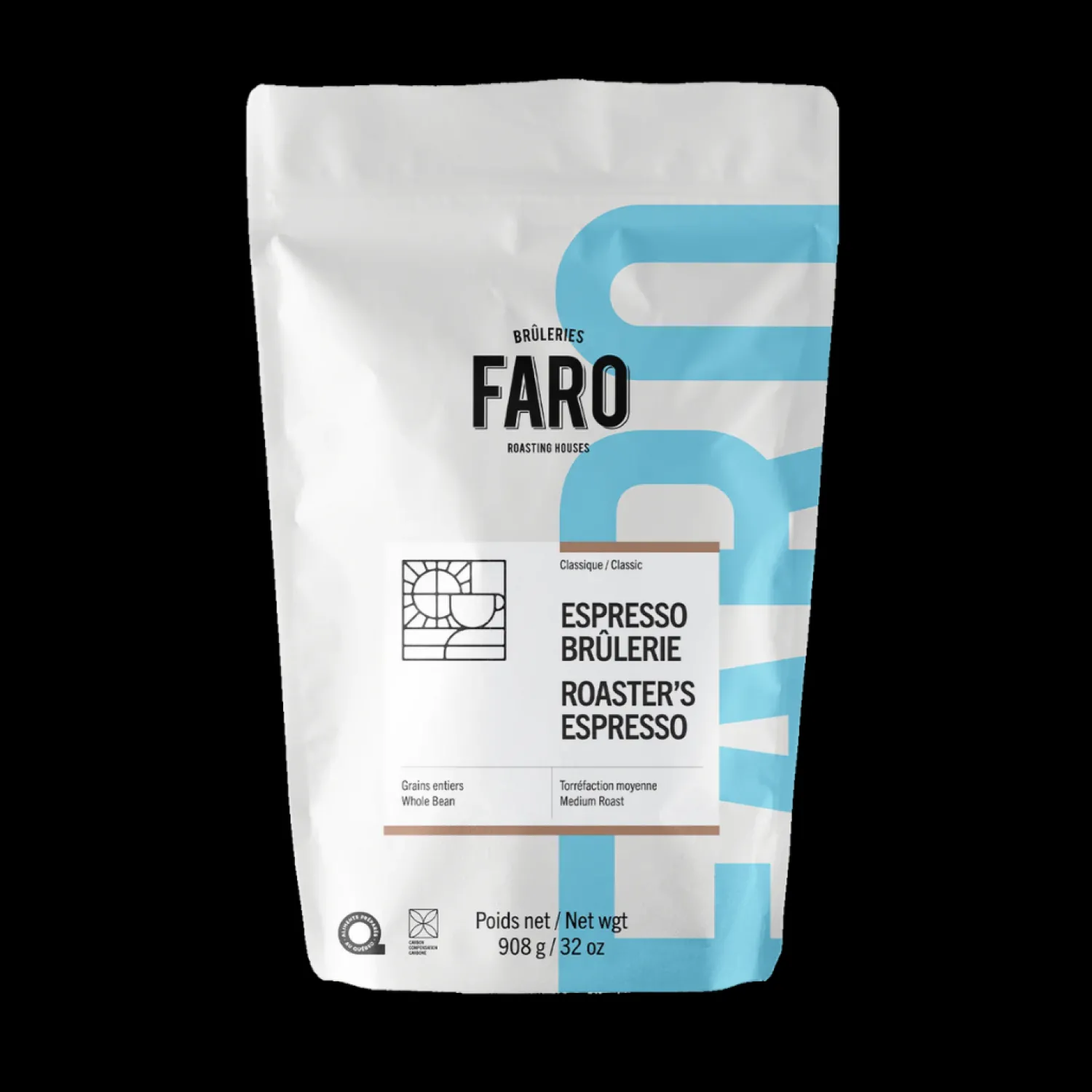 Ma Caféine Faro Roasting Houses | Coffee Beans>Faro Burneries | Brûlerie Espresso Coffee - 908 gr