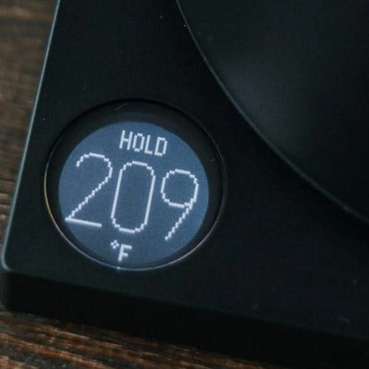 Ma Caféine Barista Tools | Barista Tools>Fellow | Stagg EKG Variable Temperature Kettle - Matte Black Walnut