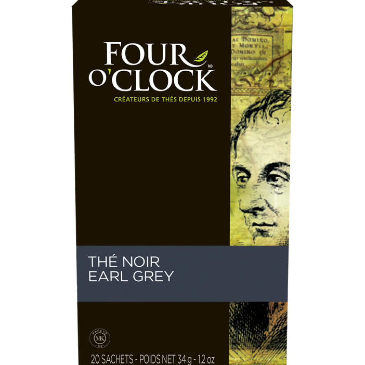 Ma Caféine Black Teas | In Bag>Four O'Clock | Earl Gray Tea