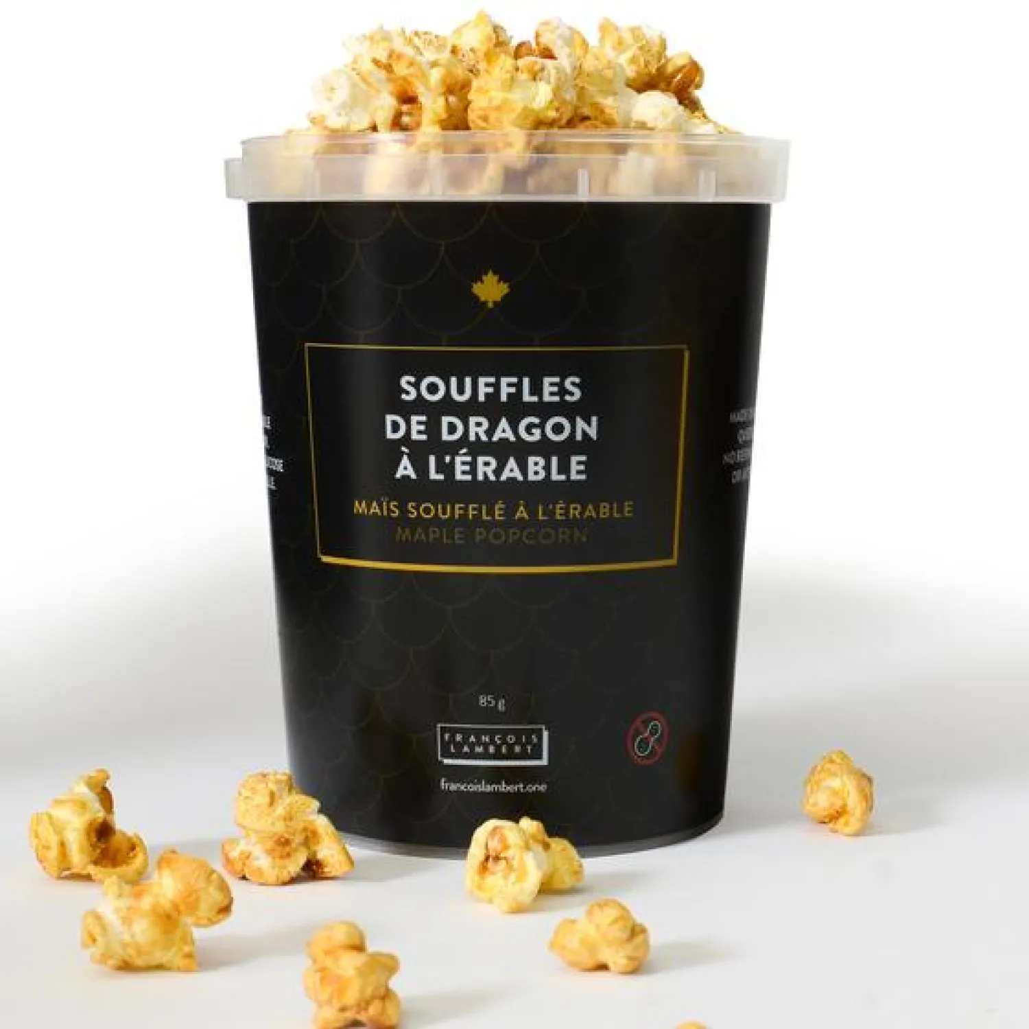 Ma Caféine Food & Snacks | Quebec Products>François Lambert | Dragon's Breaths - Maple Popcorn 85 gr