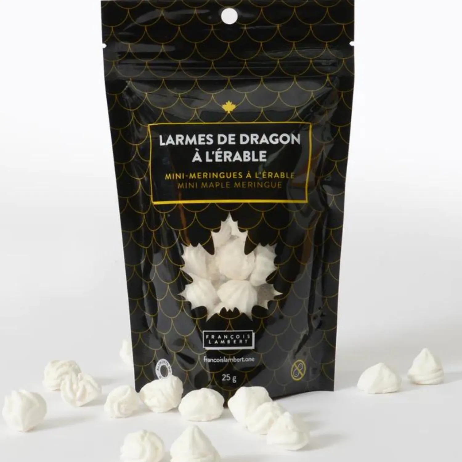 Ma Caféine Food & Snacks | Quebec Products>François Lambert | Maple dragon tears (mini-meringues) 25gr