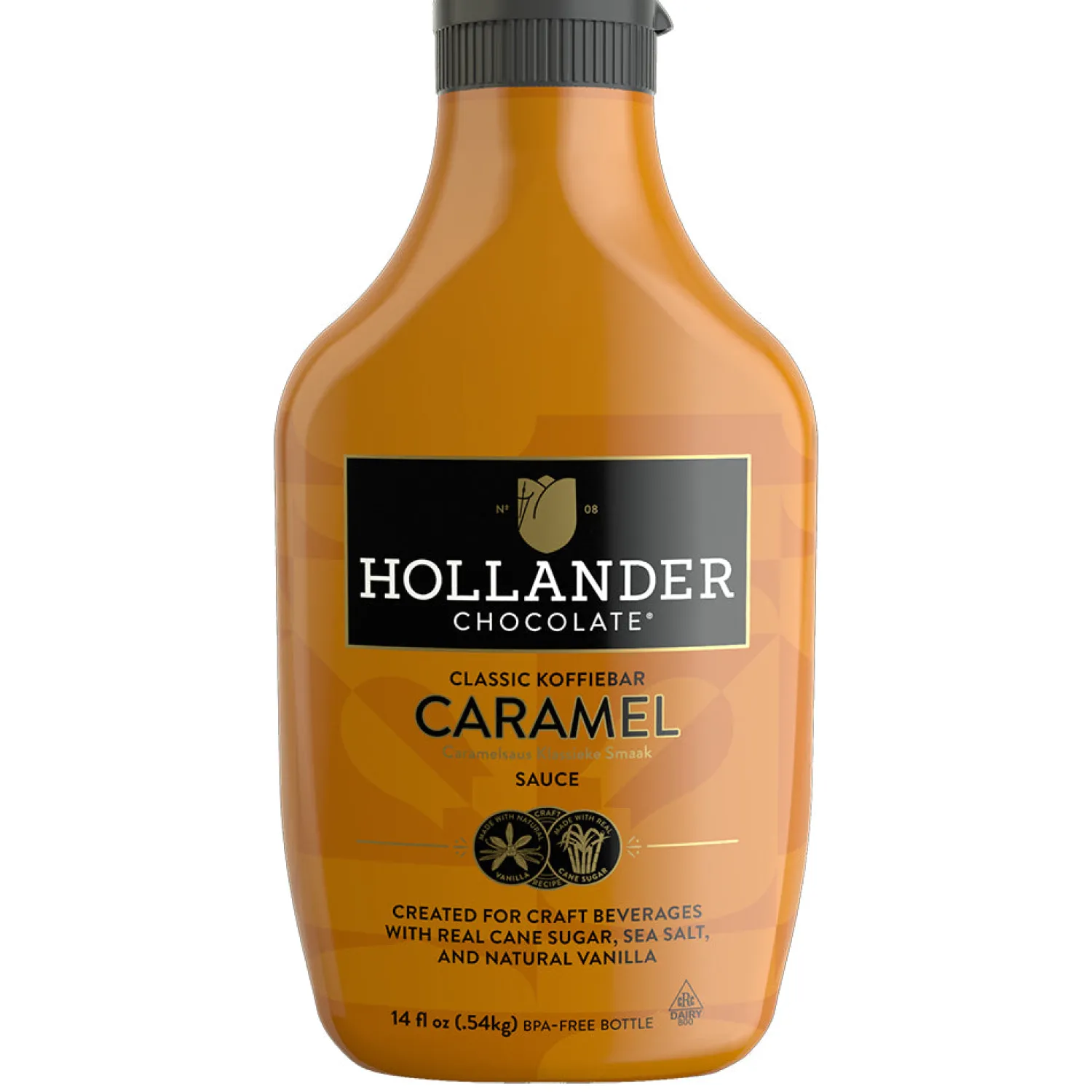 Ma Caféine Flavored Syrups & Sauces>Hollander | Caramel Sauce - 540 gr