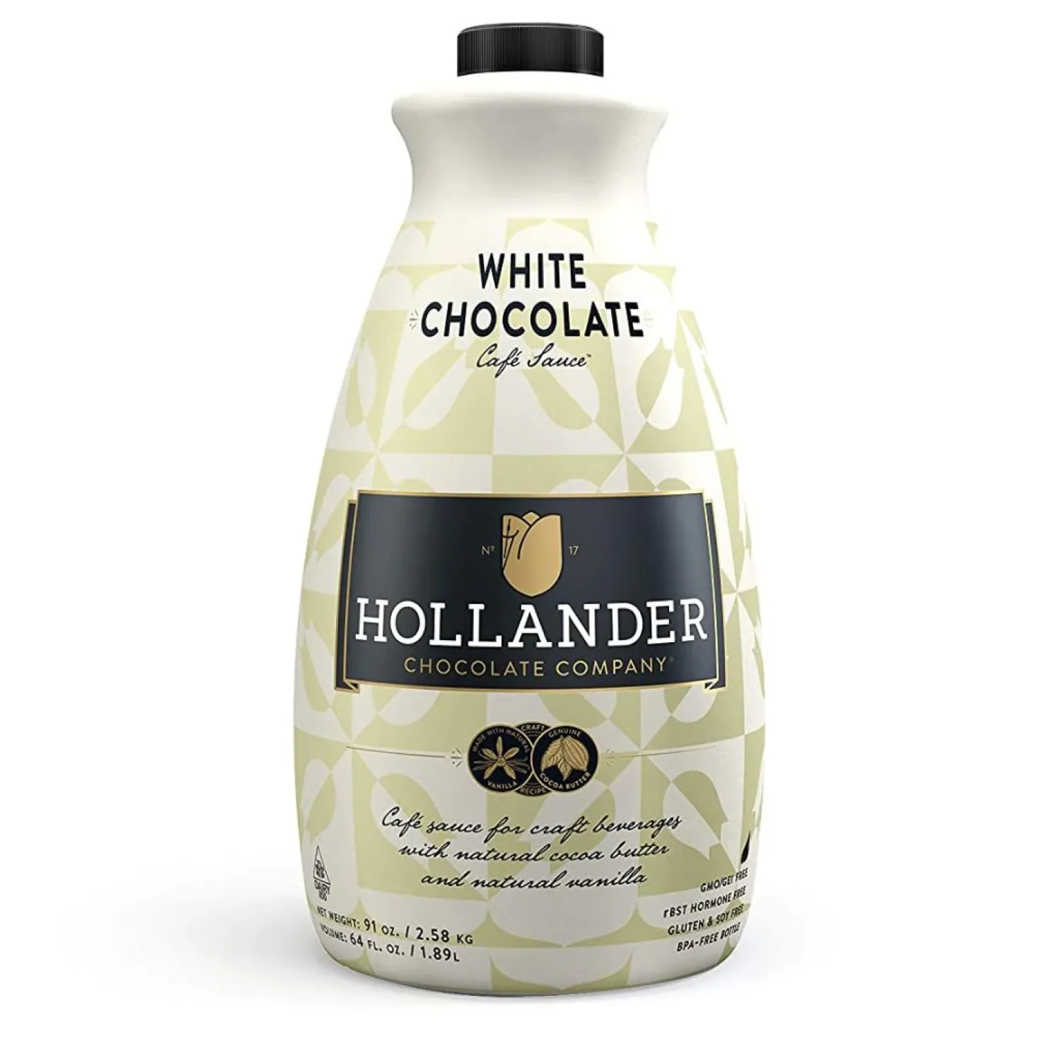 Ma Caféine Flavored Syrups & Sauces | Hot Chocolates>Hollander | White chocolate sauce - 2.5 kg