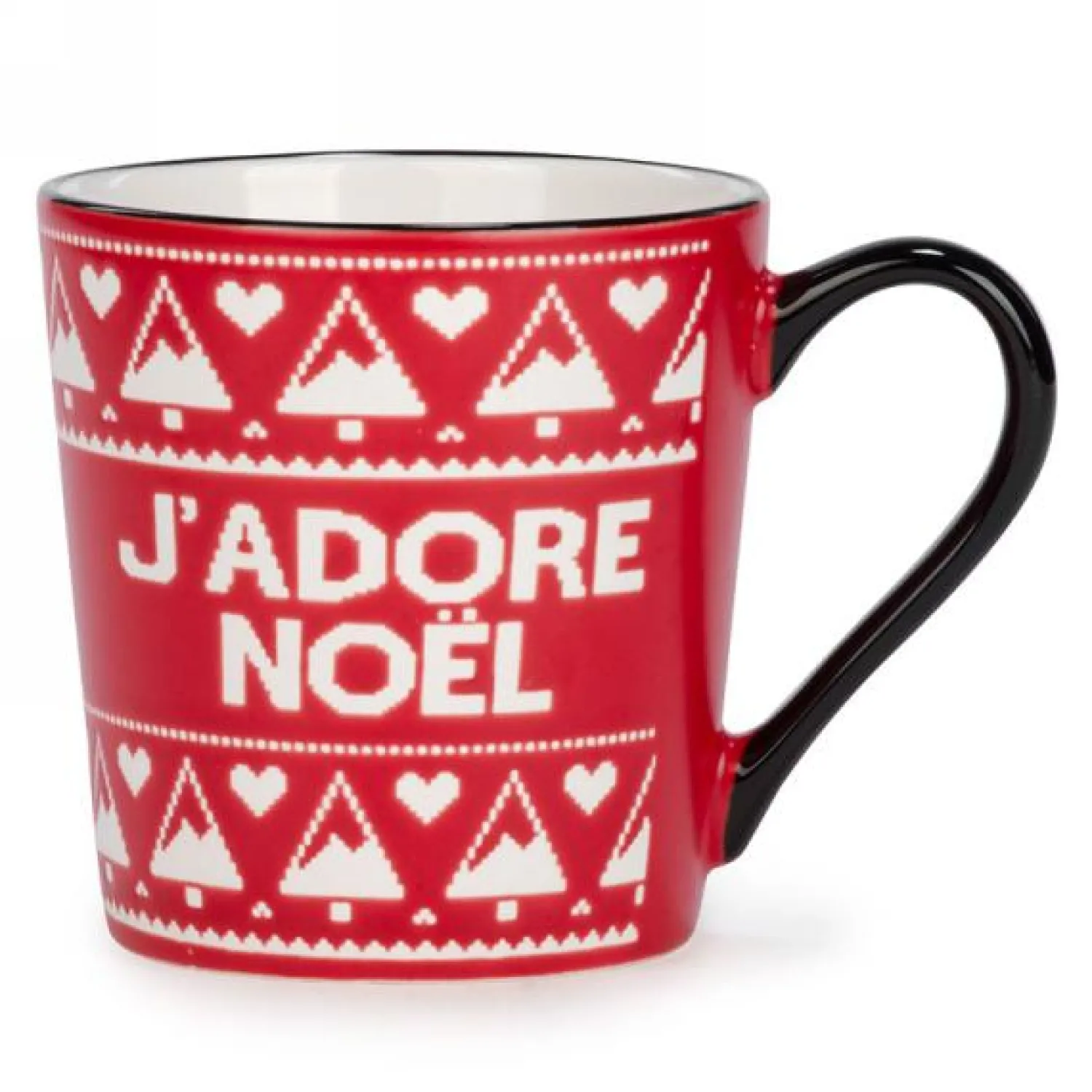 Ma Caféine Ceramic Mugs | Message Mugs>I love Christmas mug