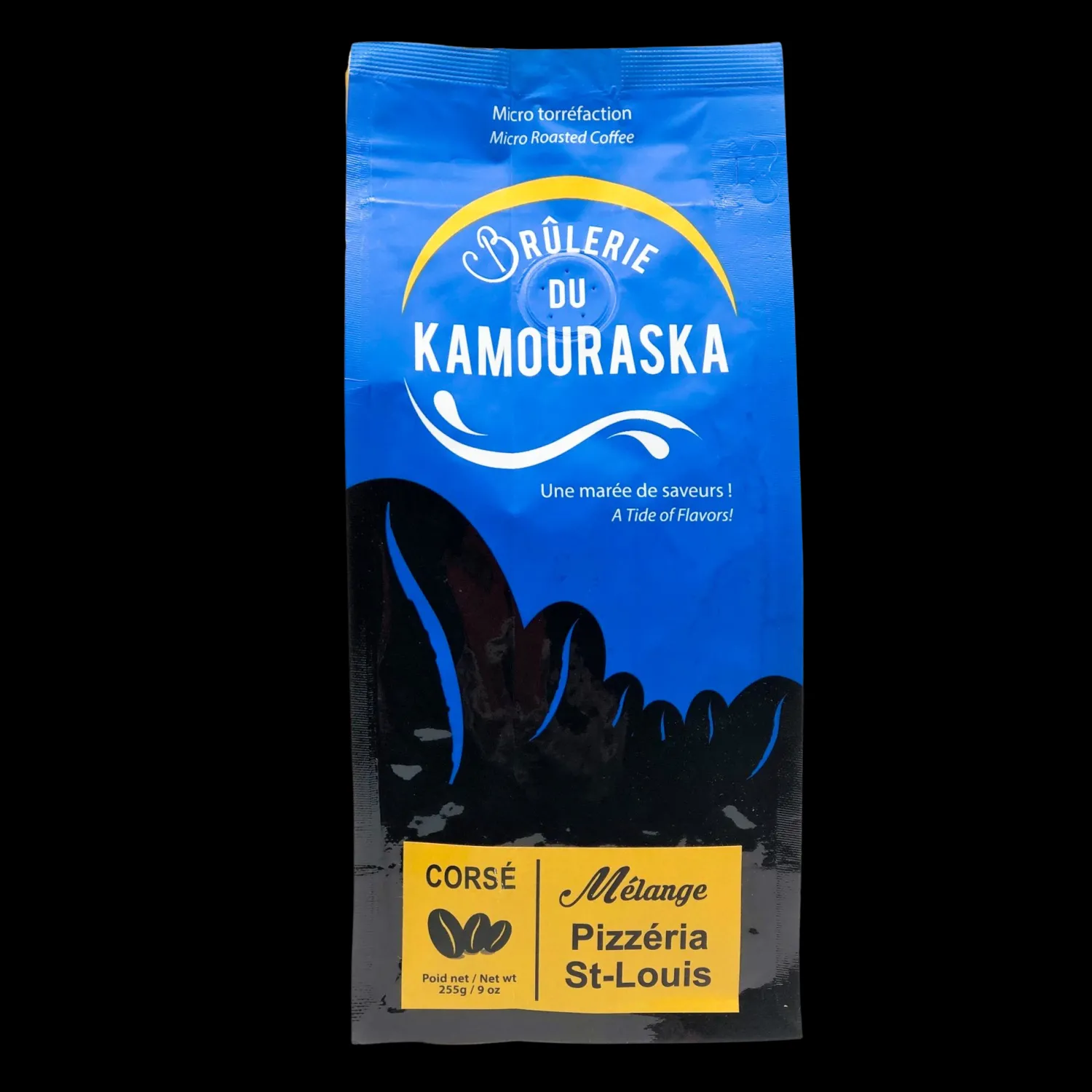 Ma Caféine Kamouraska Roasting House | Coffee Beans>Kamouraska Brûlerie | St-Louis Pizzeria Mix - 255g