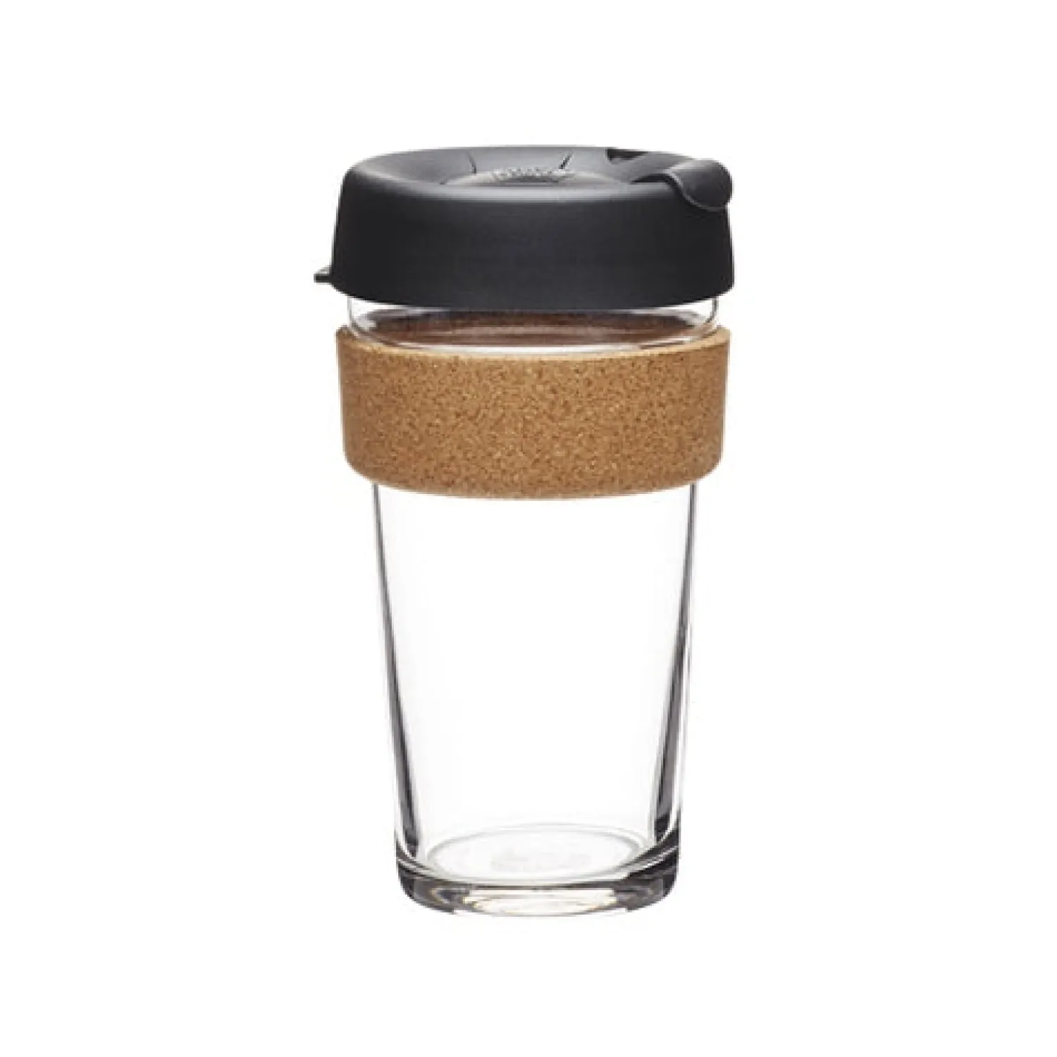 Ma Caféine Glasses & Mugs ​ | Glasses And Cups>KeepCup | 16oz Black & Cork Glass Mug