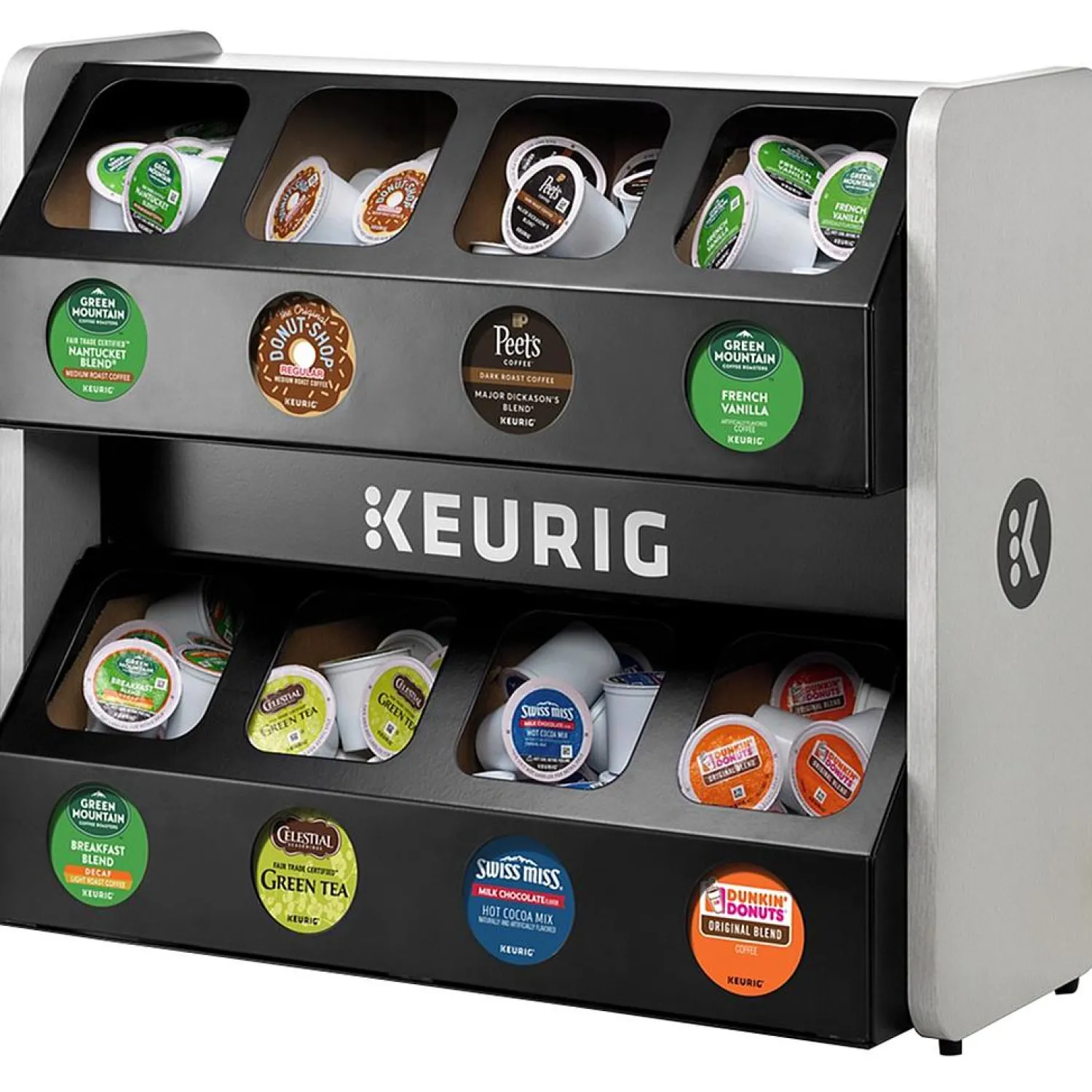 Ma Caféine Capsule Storage>Keurig | Premium storage for 8 boxes of K-Cup pods