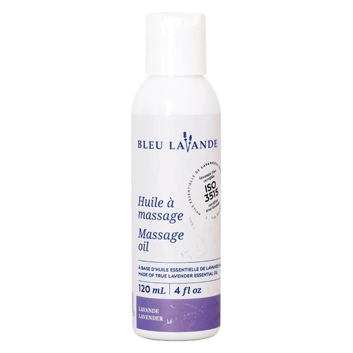 Ma Caféine Quebec Products | Wellness Products>Lavender Blue | Massage oil 120 ml