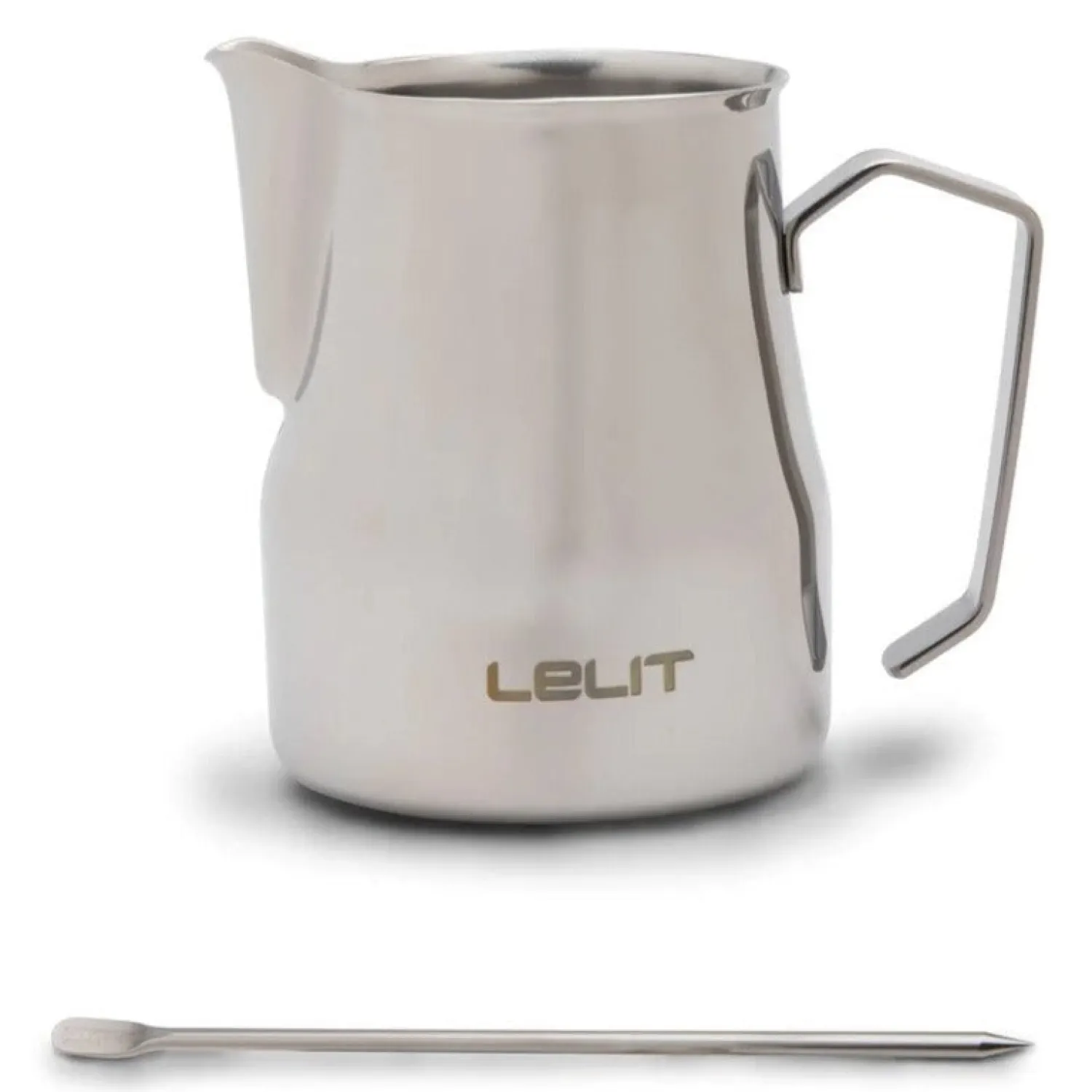 Ma Caféine Barista Tools | Barista Tools>Lelit | 500 ml stainless steel milk frother pitcher with latte pen art