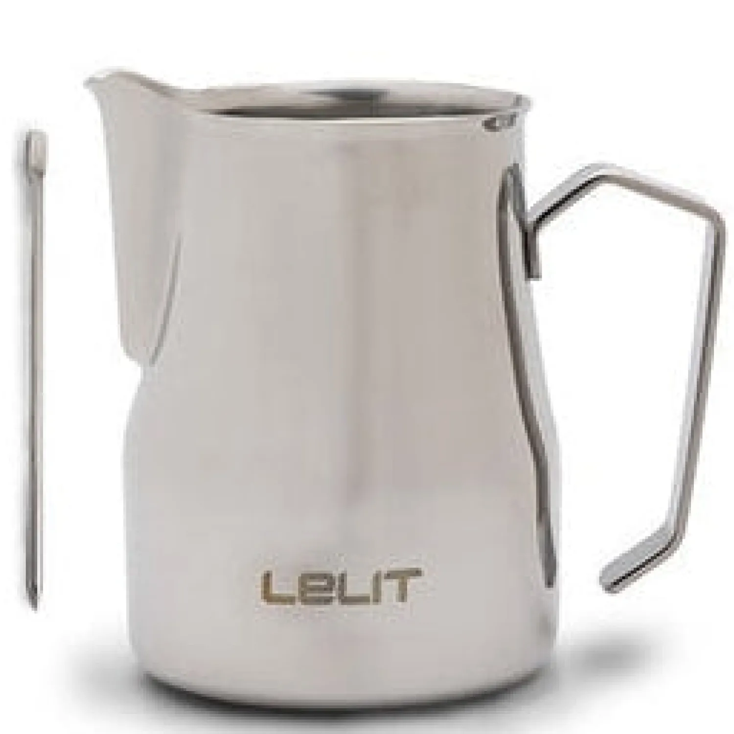 Ma Caféine Barista Tools | Barista Tools>Lelit | 350 ml stainless steel milk frother pitcher with latte pen art