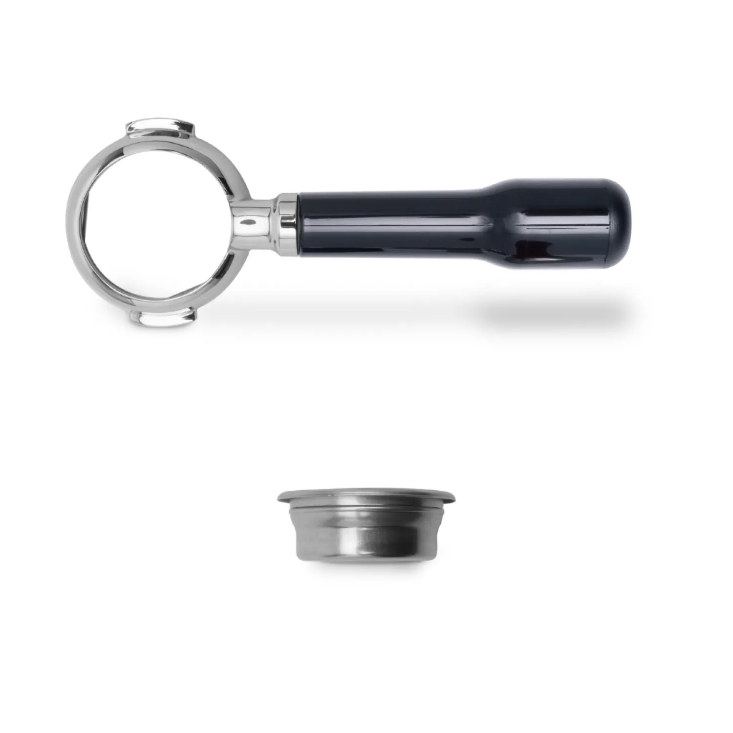 Ma Caféine Porta-Filters | Barista Tools>Lelit | Bottomless portafilter 58mm with classic black handle