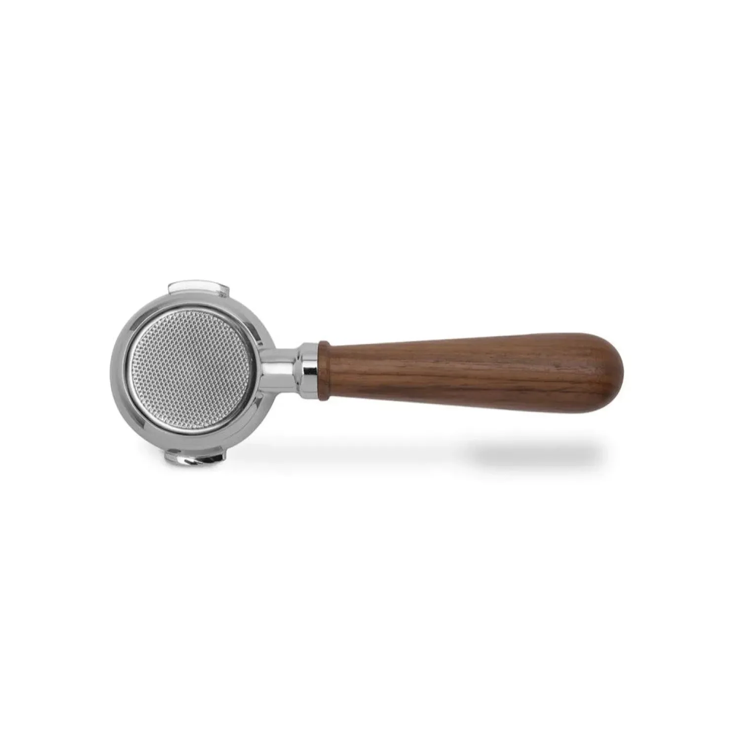 Ma Caféine Porta-Filters | Barista Tools>Lelit | Bottomless portafilter 58mm with walnut wood handle