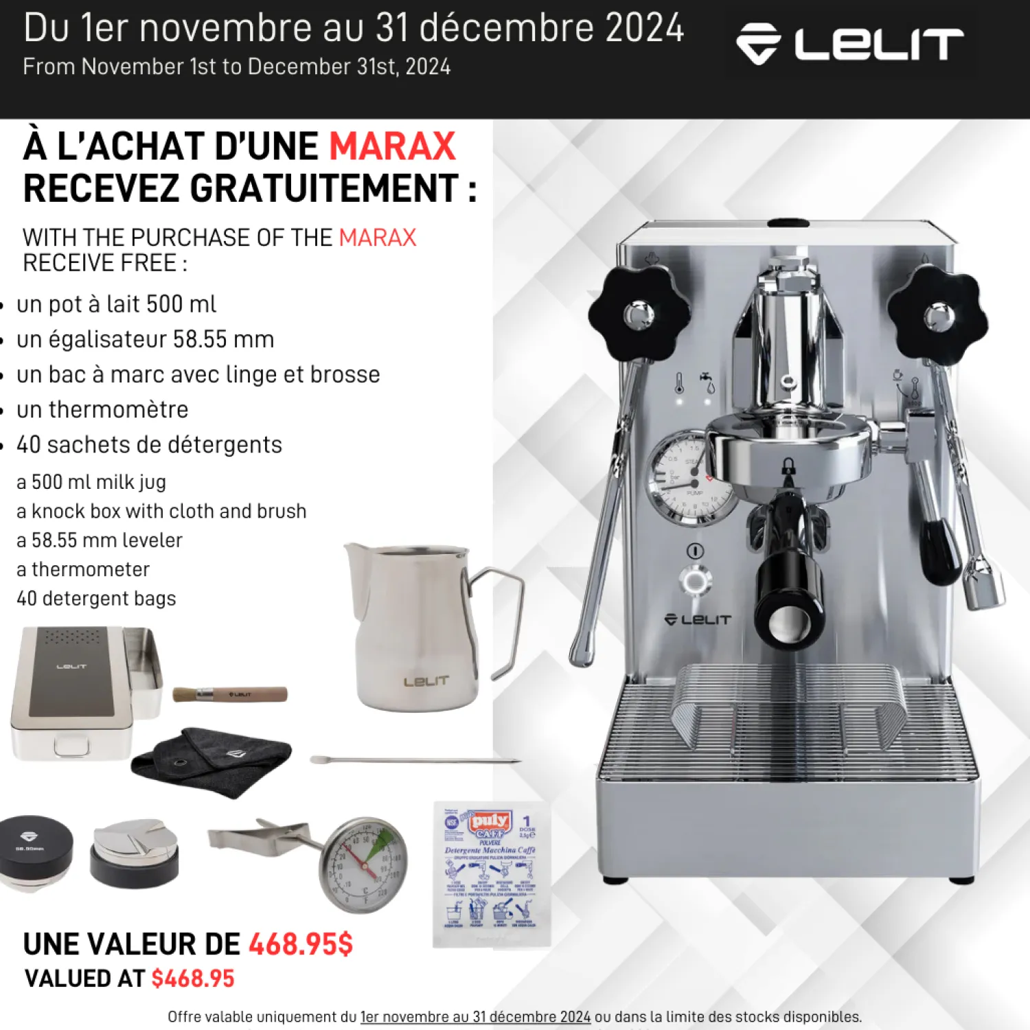 Ma Caféine Lelit | Manual>Lelit | MaraX PL62XCB Black