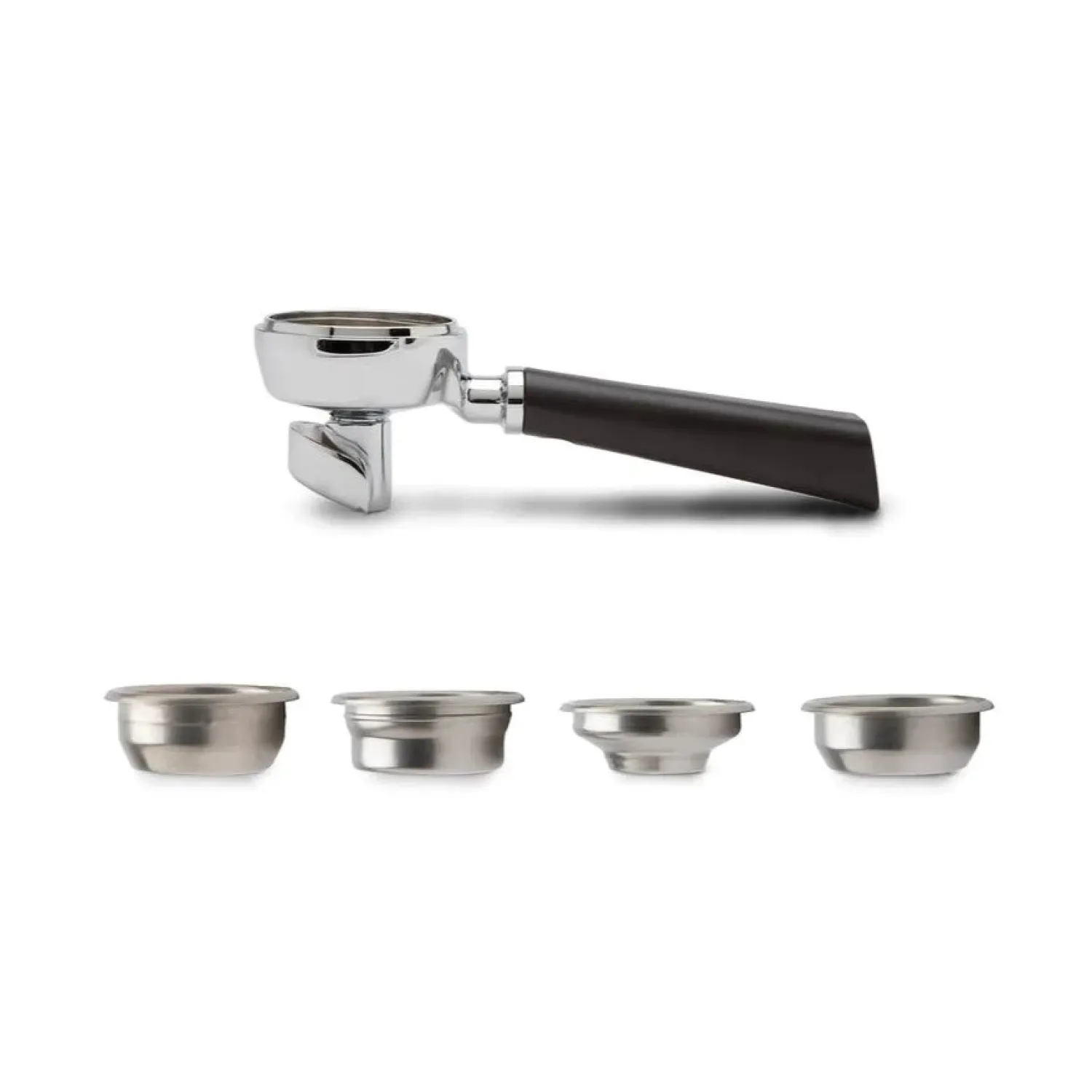 Ma Caféine Porta-Filters | Barista Tools>Lelit | 58mm filter holder assembly with 2 VIP line outputs