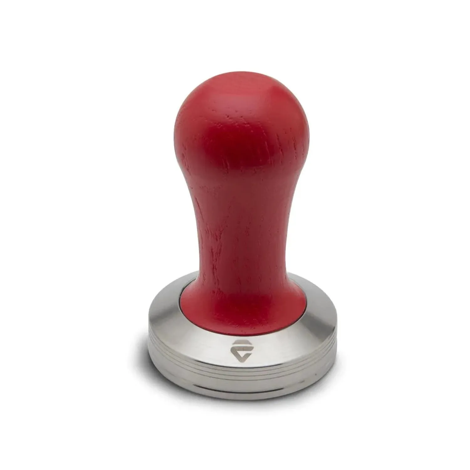 Ma Caféine Barista Tools | Barista Tools>Lelit | Stainless steel coffee tamper with red wooden handle 58.55 mm