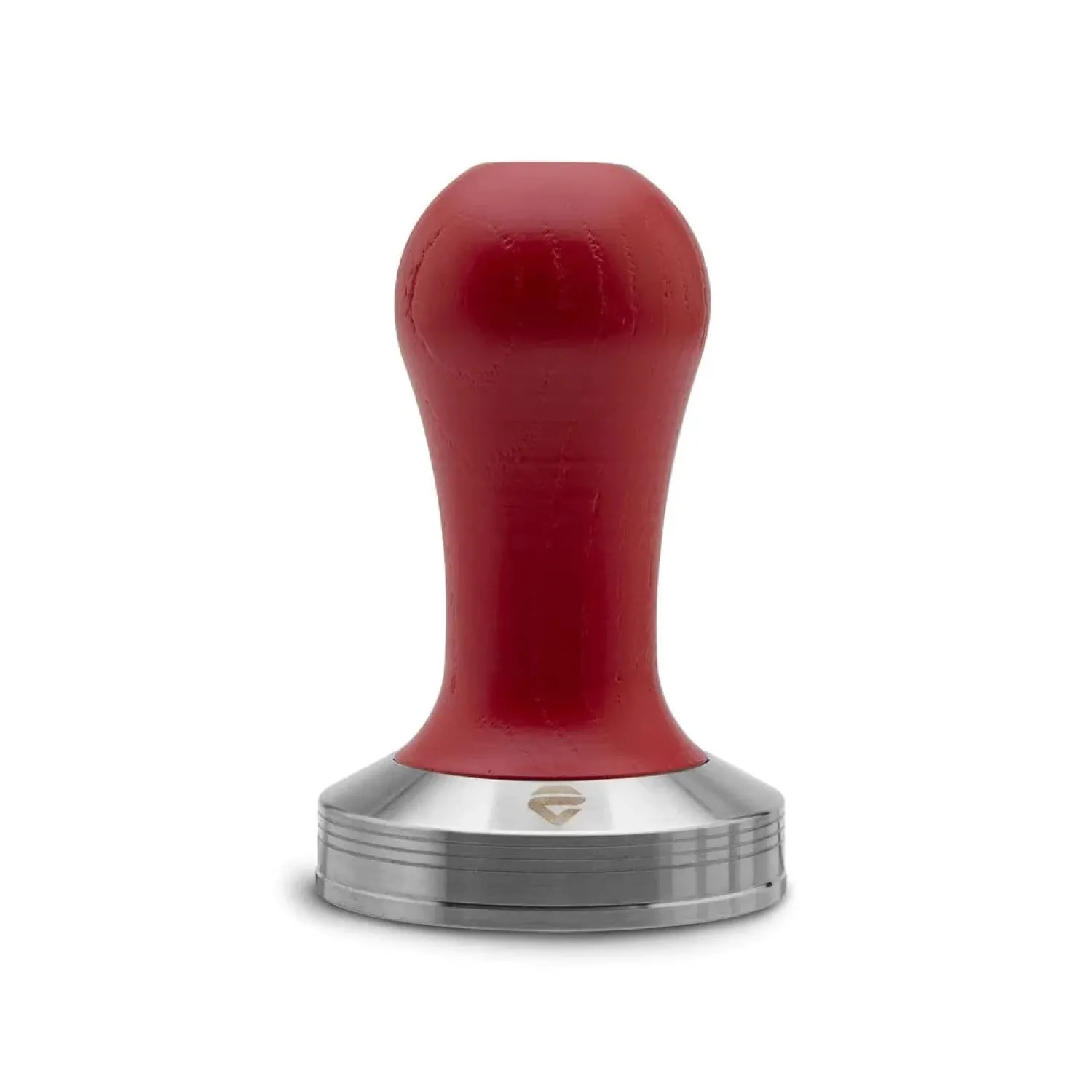 Ma Caféine Barista Tools | Barista Tools>Lelit | Stainless steel coffee tamper with red wooden handle 58.55 mm