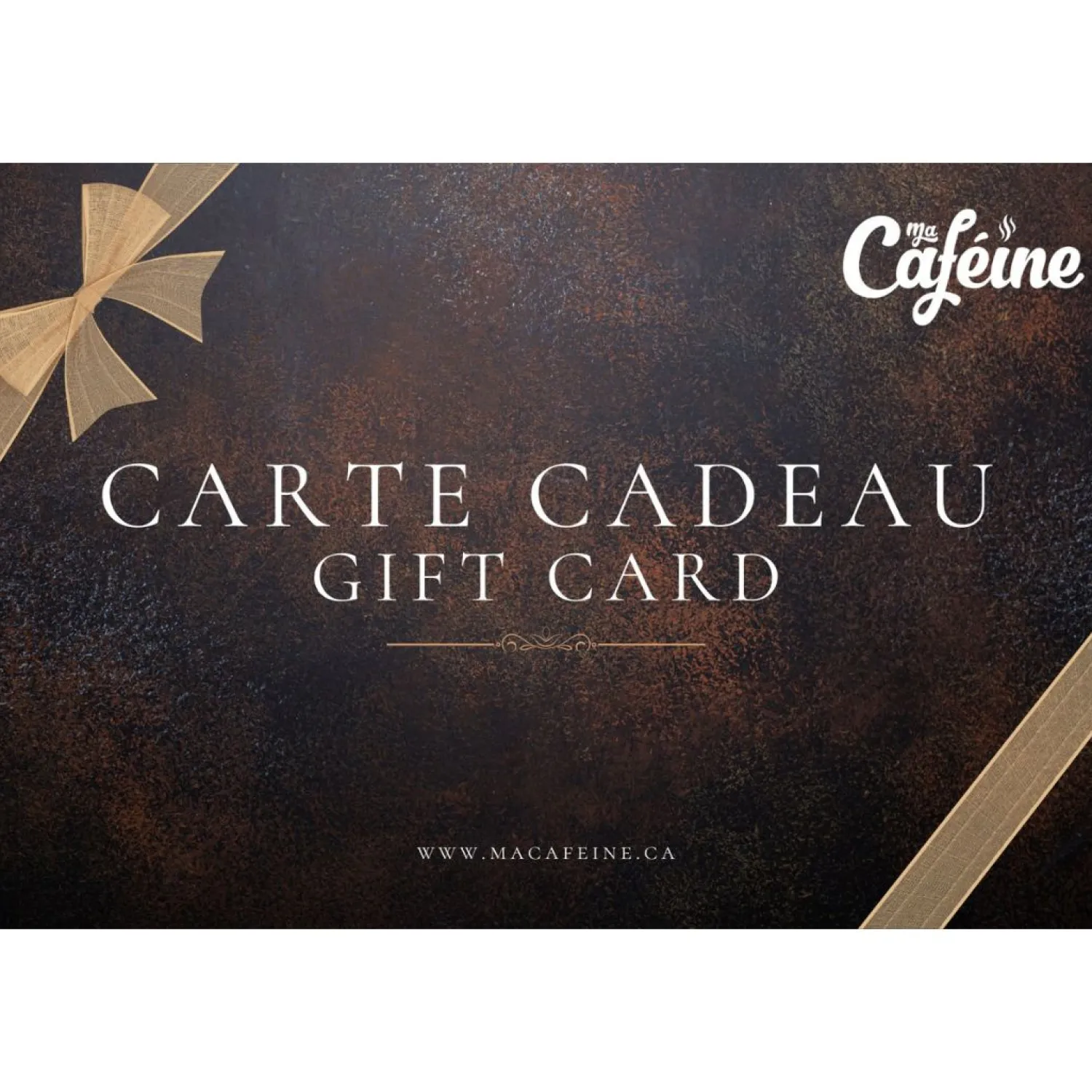 Ma Caféine Gift Card>Ma Caffeine virtual gift card