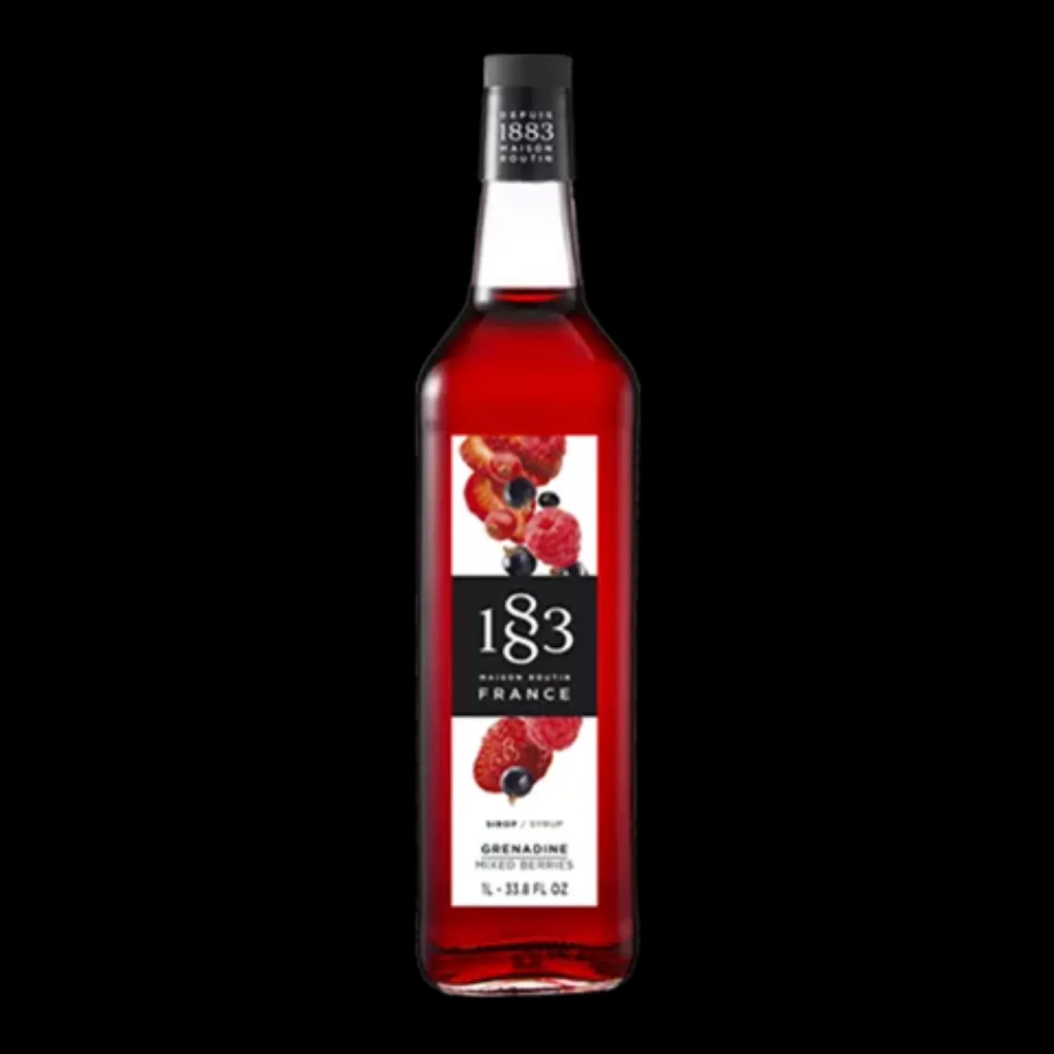 Ma Caféine Flavored Syrups & Sauces | Cocktail Products>Maison Routin 1883 | Grenadine Syrup (mixed berries) - 1 Liter