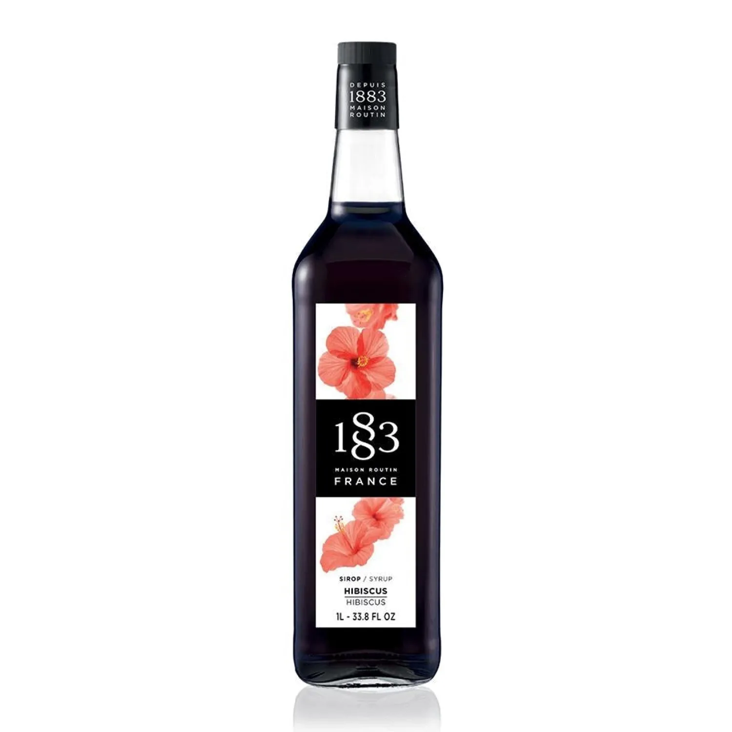 Ma Caféine Flavored Syrups & Sauces | Cocktail Products>Maison Routin 1883 | Hibiscus Syrup - 1 liter