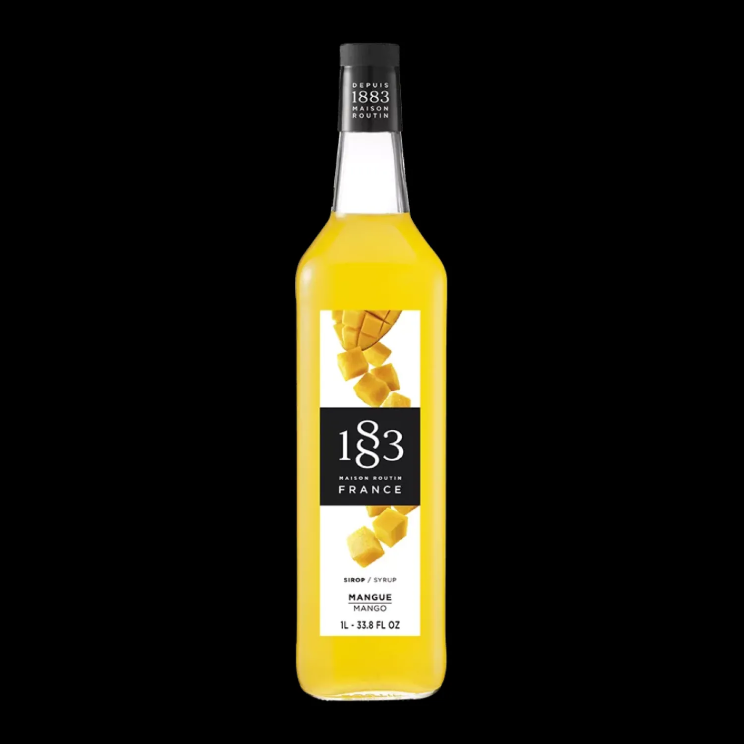 Ma Caféine Flavored Syrups & Sauces | Cocktail Products>Maison Routin 1883 | Mango Syrup - 1 Liter