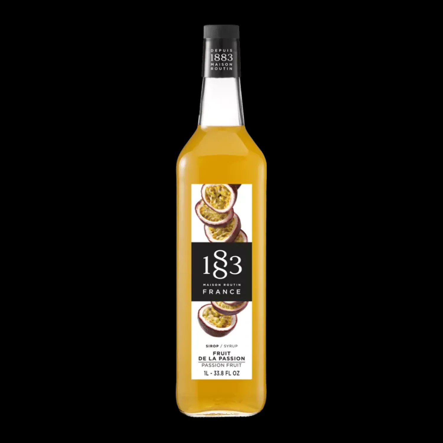 Ma Caféine Flavored Syrups & Sauces | Cocktail Products>Maison Routin 1883 | Passion Fruit Syrup - 1 Liter