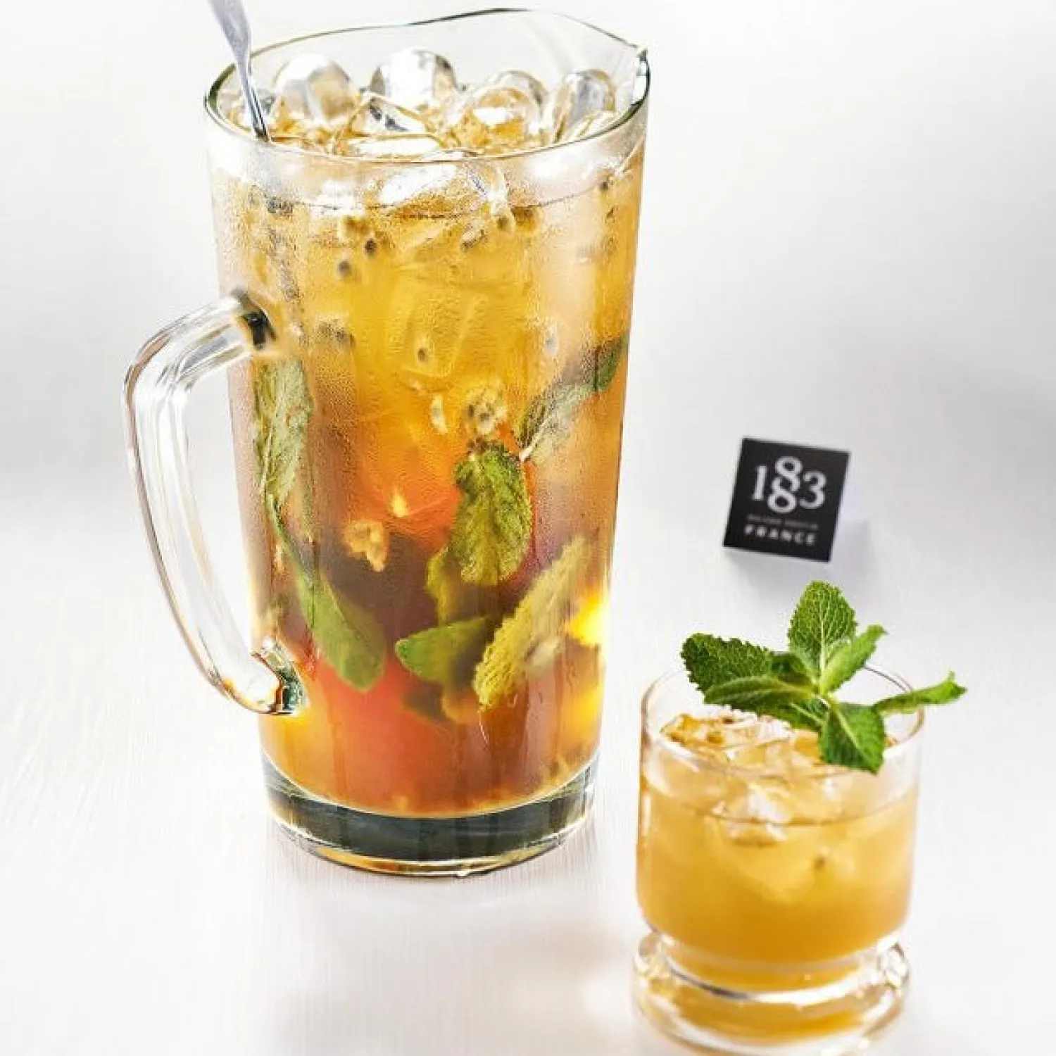 Ma Caféine Flavored Syrups & Sauces>Maison Routin 1883 | Peach Tea Syrup - 1 Liter