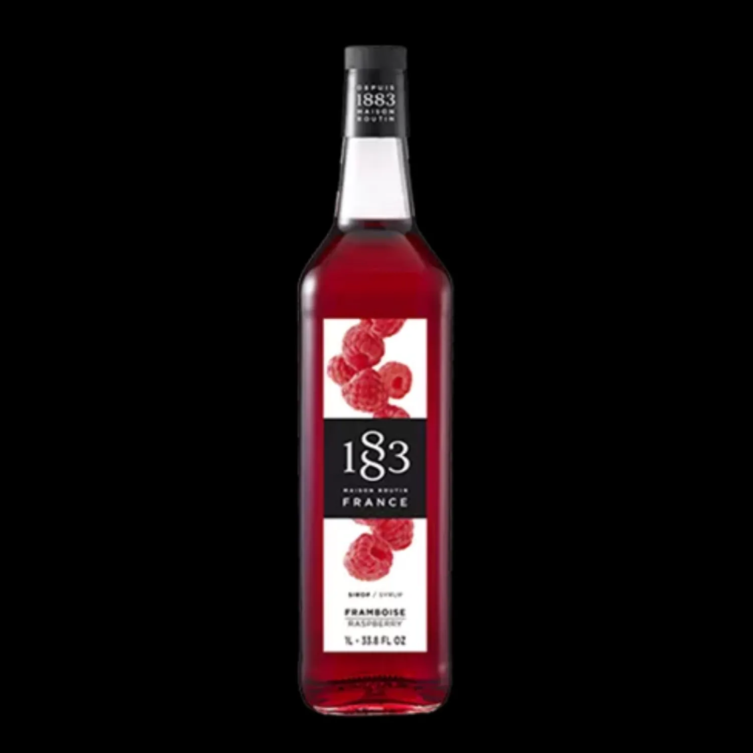 Ma Caféine Flavored Syrups & Sauces | Cocktail Products>Maison Routin 1883 | Raspberry Syrup - 1 Liter